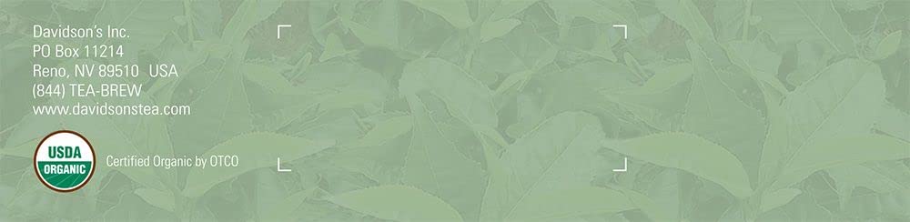 Davidson's Organics, Ayurvedic Infusions, Detox, 100-count Unwrapped Tea Bags