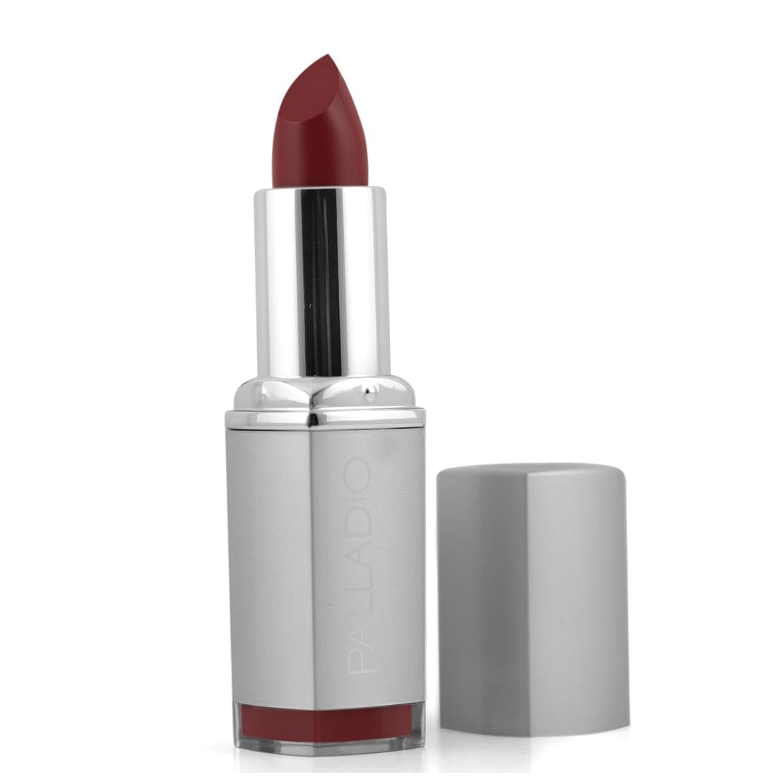 Palladio Herbal Lipstick, Rich Pigmented and Creamy Lipstick, Infused with Aloe Vera, Chamomile & Ginseng, Prevents Lips from Drying, Combats Fine Lines, Long Lasting Lipstick, Roseberry