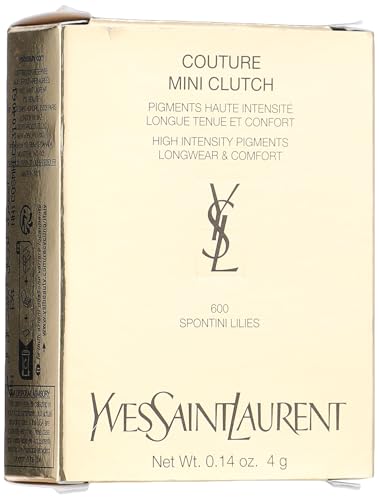 Yves Saint Laurent YSL Couture Mini Clutch # 600 SPONTINI LILIES High Intensity Pigments Longwear & Comfort Eyeshadow Palette - 1732