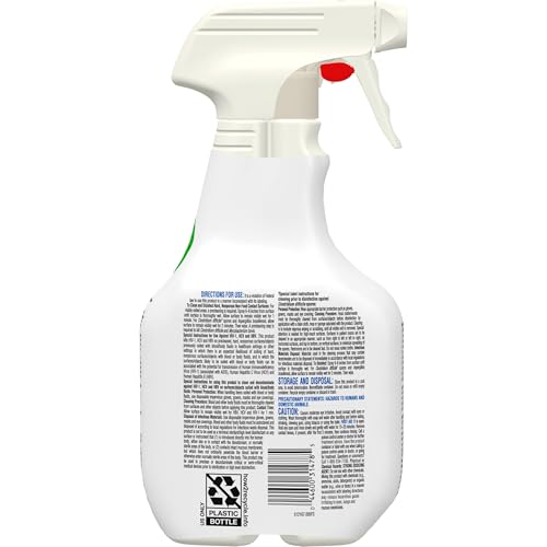 Clorox Healthcare Fuzion Cleaner Disinfectant Spray, 32 Fl Oz, Pack of 9 (Package May Vary)