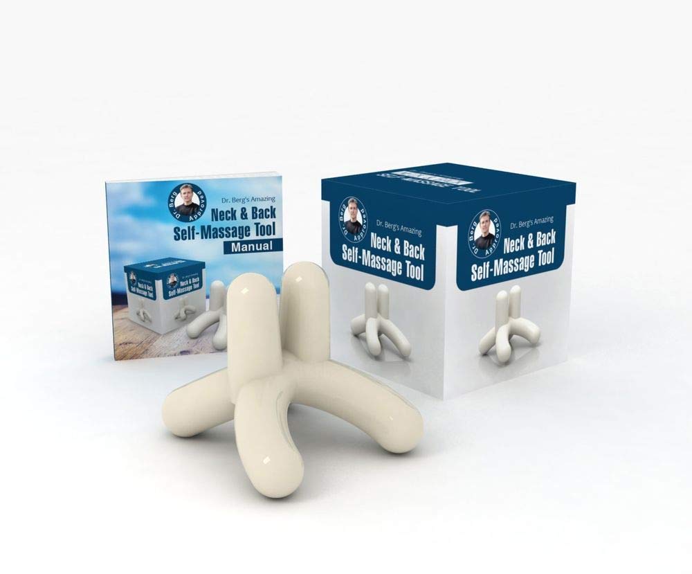 Dr. Berg Body, Neck & Back Self-Massage Tool - Comes with an Instructions Manual & Access to How-to Online Videos