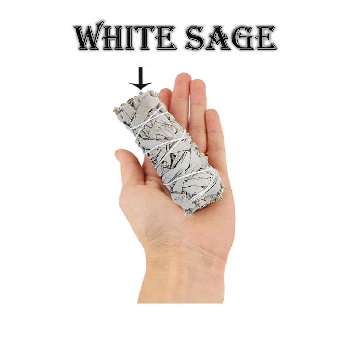 SOUL STICKS Beginners Mini Smudge Kit Includes White Sage 3-4 Abalone Shell Selenite Wand and Palo Santo with Smudging Guide