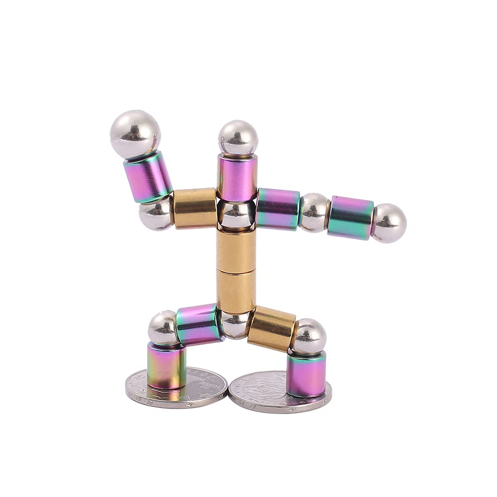 QAQcew Fidget Pen, Decompression Magnetic Fidget Toy Pen, Magnet Pen Fidget Toy Relieve Pressure Novel Toy Gift for Kids or Friends!