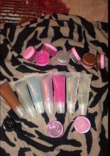 Aoshang 10Pcs 8ml Mini Refillable Empty Tubes Lip Gloss Balm Clear Cosmetic Containers Soft Tubes with 3pcs Free 5ml Plastic Syringes