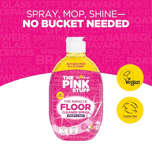 Stardrops - The Pink Stuff - The Miracle Floor Cleaner Spray - Squirt and Mop