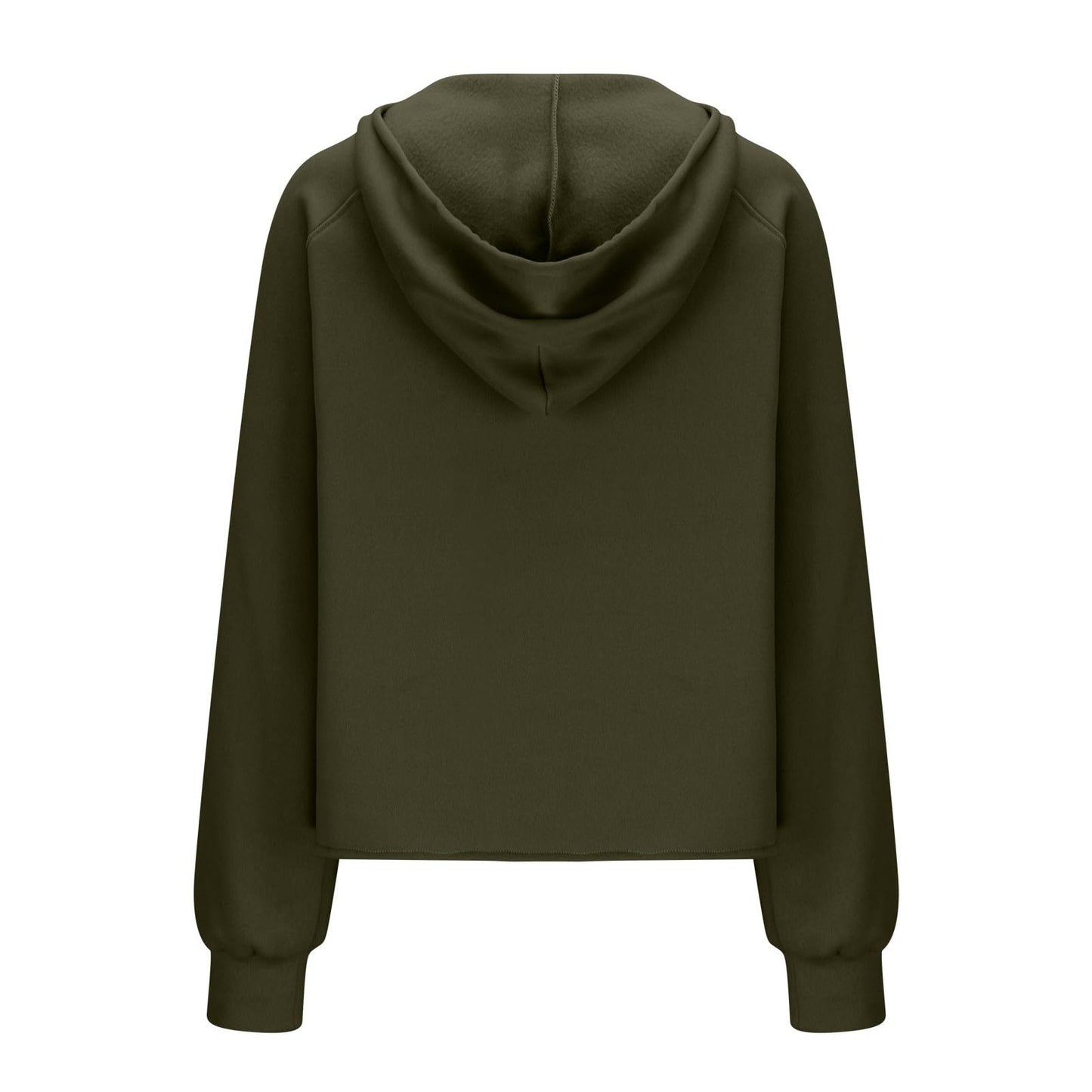Ceboyel Womens Quarter Zip Sweatshirt 2023 Fleece Oversized Sweaters Cropped Pullover Hoodies Fall Trendy Outfits Clothing Trending Fall Clothes for Women 2023 Green Xl