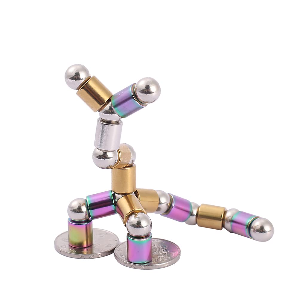 QAQcew Fidget Pen, Decompression Magnetic Fidget Toy Pen, Magnet Pen Fidget Toy Relieve Pressure Novel Toy Gift for Kids or Friends!