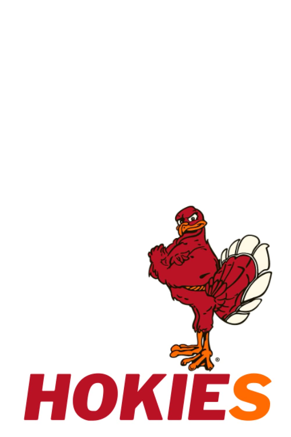 Hokie Bird College Ruled Notebook: Take notes like a true Hokie with this Virginia Tech-themed notebook.| College Ruled 6x9 120 Pages | Aesthetic Notebook | Notebook, Journal: Paperback