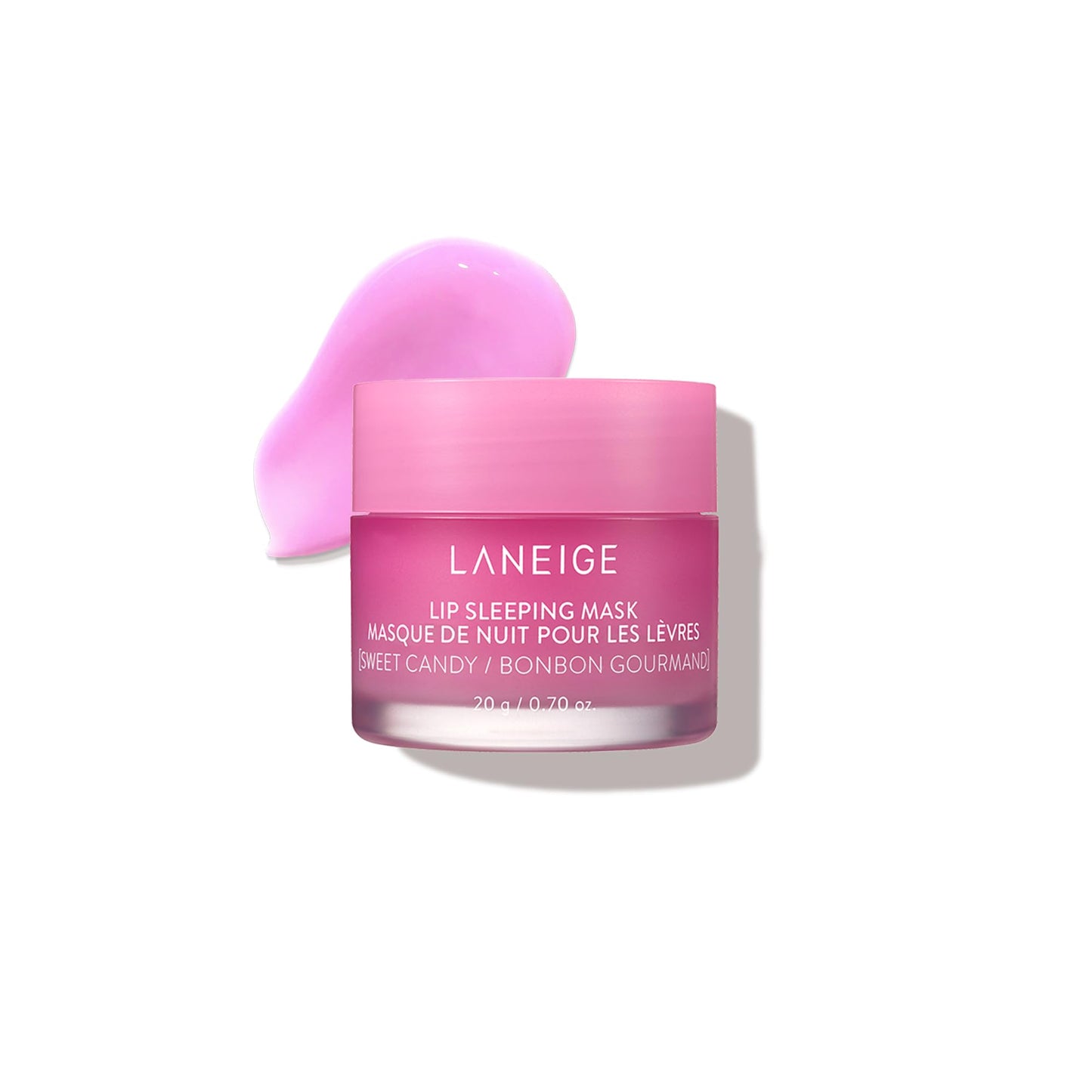LANEIGE Lip Sleeping Mask Sweet Candy: Nourish, Hydrate, Vitamin C, Murumuru & Shea Butter, Antioxidants, Flaky, Dry Lips