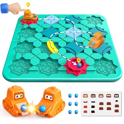 fygurso STEM Board Games,Puzzle Logical Builder Kids Toys,Preschool Montessori Brain Teasers Birthday Gifts for Kids 4-8 Years Old