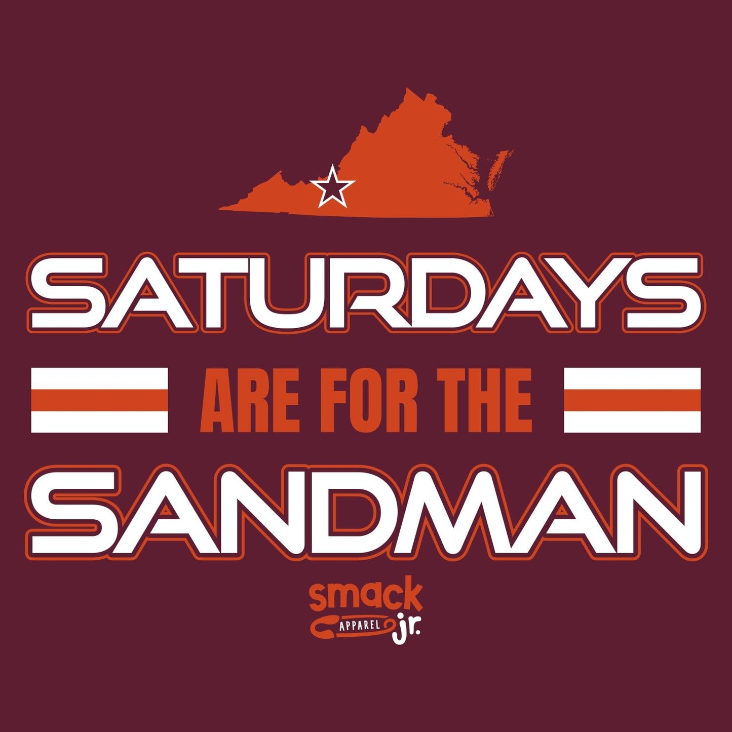 Saturdays Baby Apparel Baby Apparel for Va Tech College Fans (NB-18M) (Maroon Onesie, 6 Months)