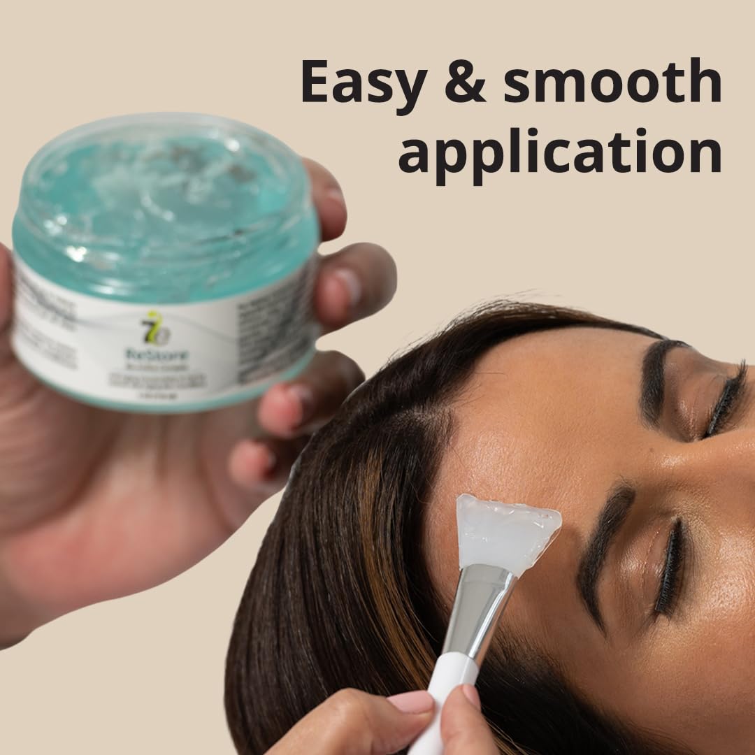 myolift 7E Wellness ReStore Conductive Microcurrent Gel with Bio-Active Complex - 4oz - Facial Skin Care with Green Tea Extract, Hyaluronic Acid & Collagen Peptides - Anti-Aging & Skin Tightening