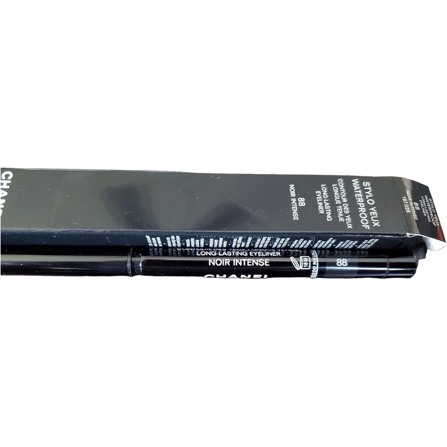 Chanel Stylo Yeux Waterproof Long-lasting Eyeliner - # 88 Noir Intense By Chanel for Women - 0.01 Ounce Eyeliner, 0.01 Ounce