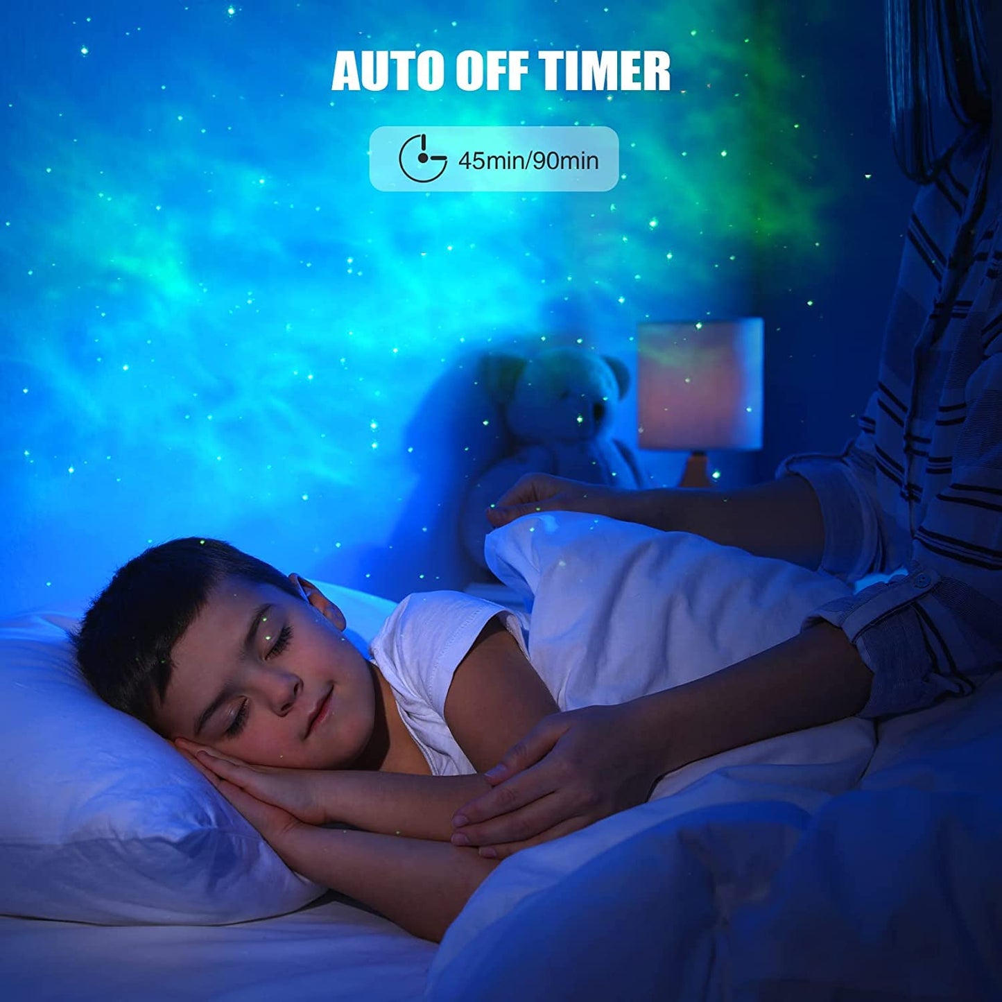 SFOUR Astronaut Galaxy Projector Night Light,Lights for Bedroom,Kids Room Decor Aesthetic, Adjustable Head Angle,Gift for Kids Adults Home Party Ceiling Decor,Christmas Gift