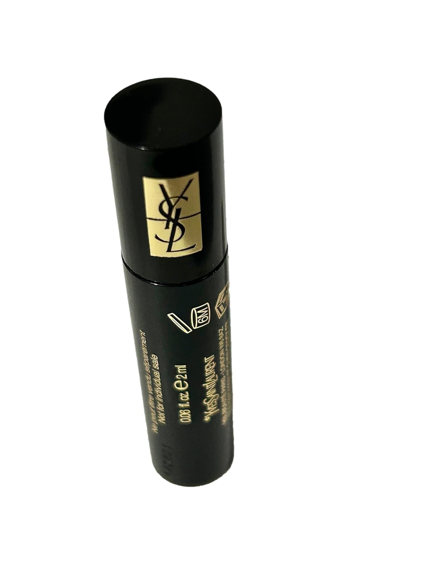 Yves Saint Laurent YSL Mascara Volume Effet Radical Noir Black 2 ML 0.06 FL OZ - MINI/SMALL/TRAVEL SIZE (NO BOX)
