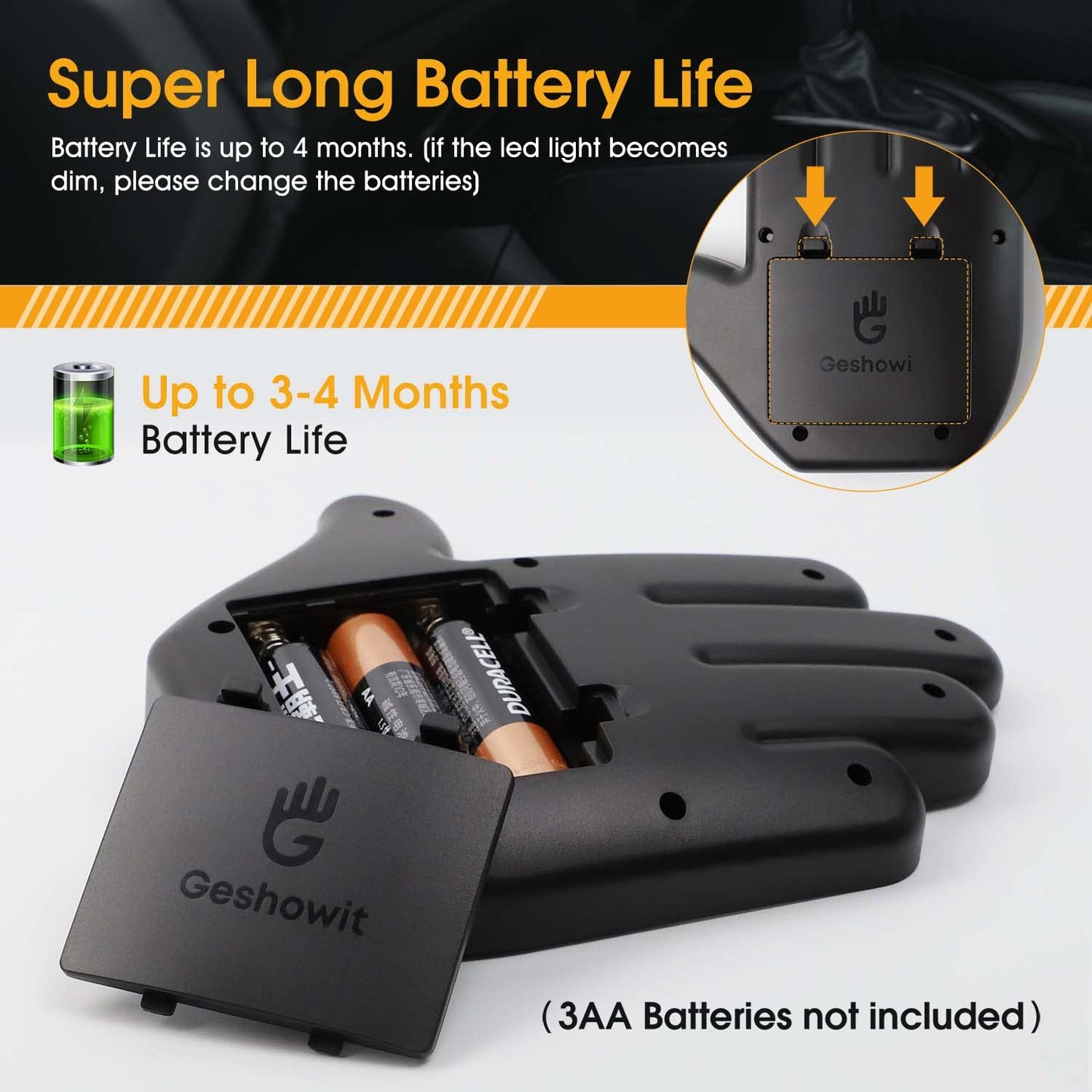 Car Accessories for Men, Truck Gadgets with Remote - Give The Finger Salute & Love & Wave to Drivers - Ideal Gifted Vehicle Stuff, Funny Gifts for Drivers, Road Rage Signs for Men and Women
