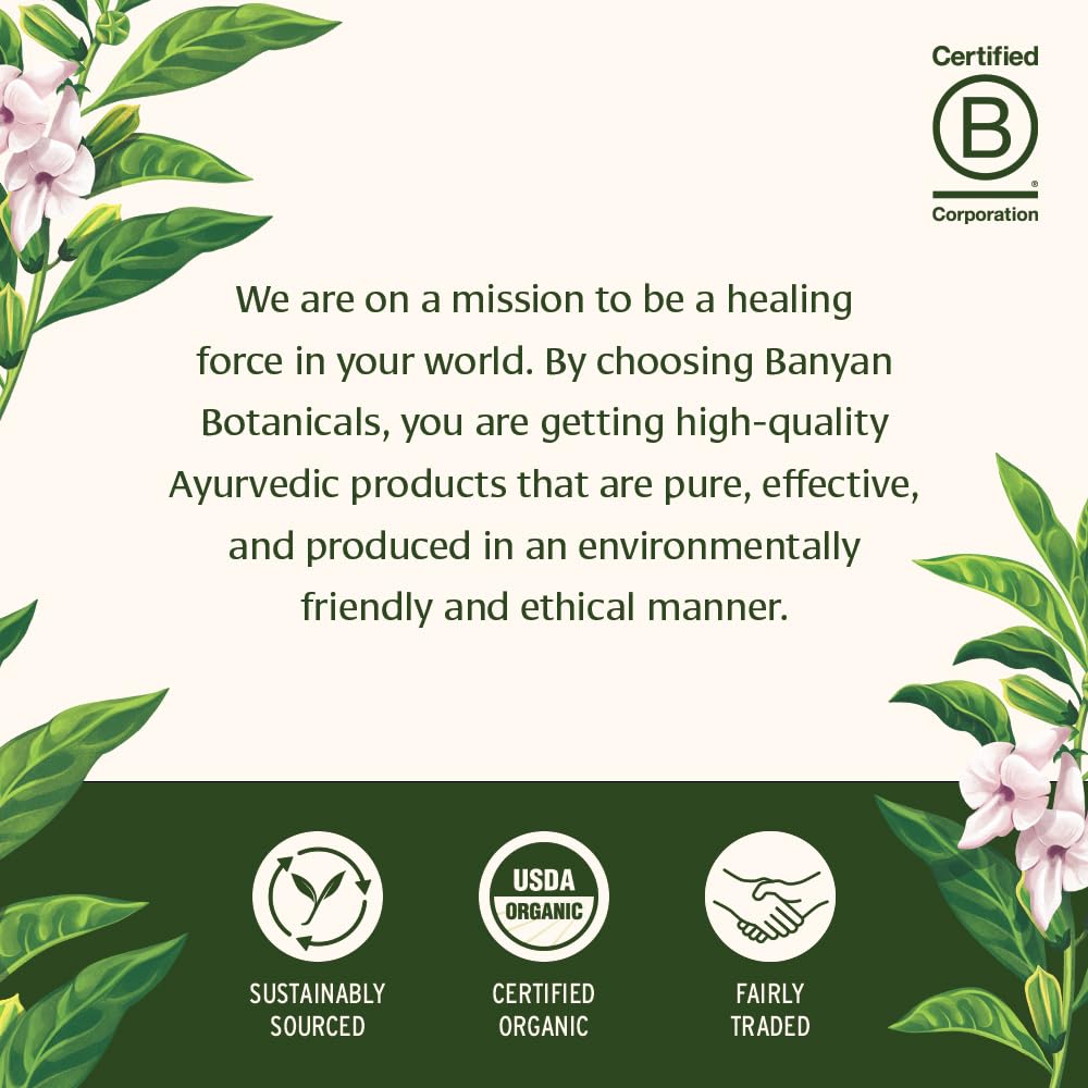 Banyan Botanicals Organic Detox Digest CCF Tea, 2 oz - Herbal Loose Leaf Tea with Turmeric & Ginger for Digestion & Cleansing - Non-GMO, Sustainably Sourced, Caffeine Free