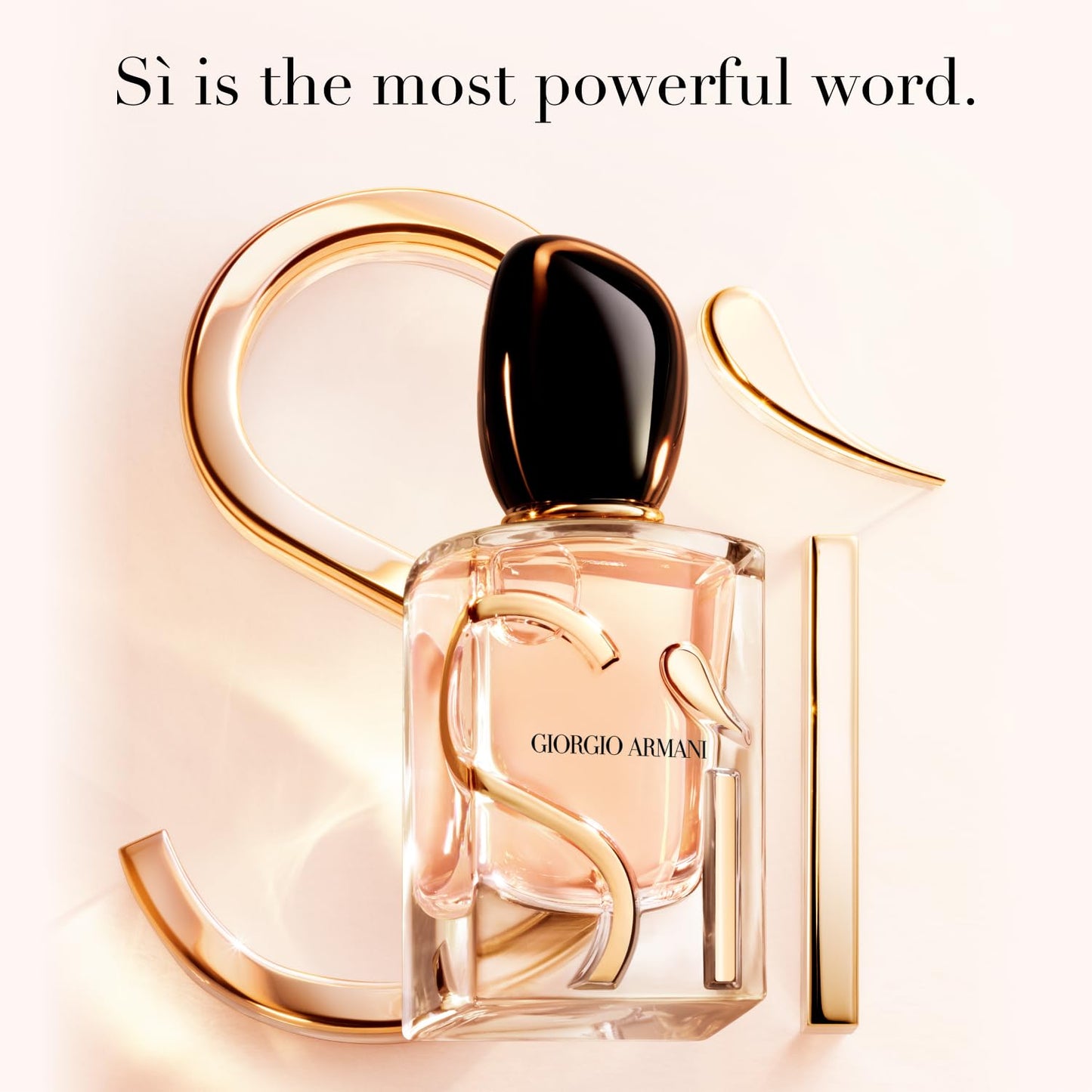 Armani Beauty– Sì – Eau de Parfum – Women's Perfume – Modern Chypre Fragrance – Blackcurrant Nectar, Rose De Mai & Freesia, Patchouli Notes - 1.6 Fl Oz