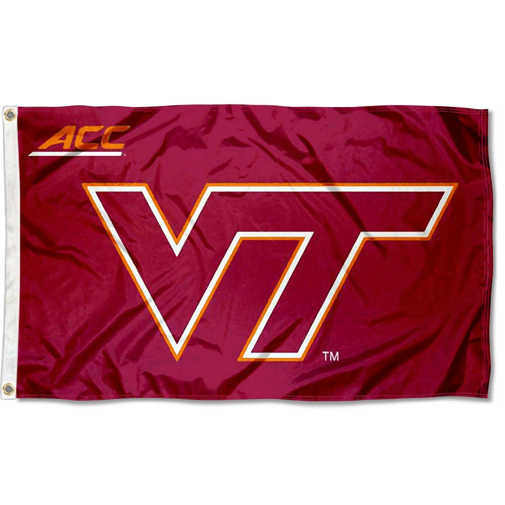 College Flags & Banners Co. Virginia Tech Hokies Acc 3x5 Flag