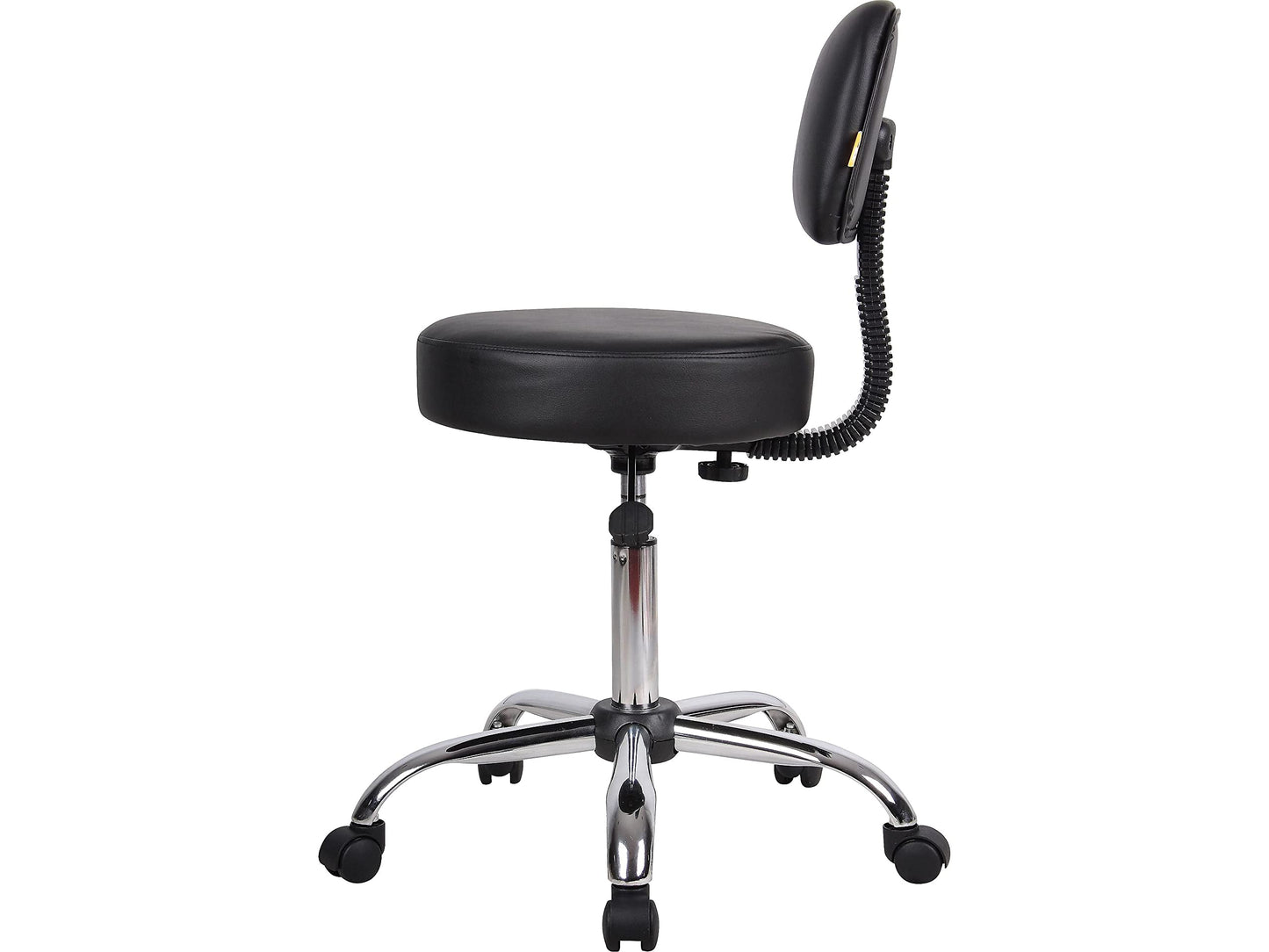 Boss Office Products Be Well Medical Spa Professional 26.5-Inch Drafting Stool, Black (B245-BK) B245-BK