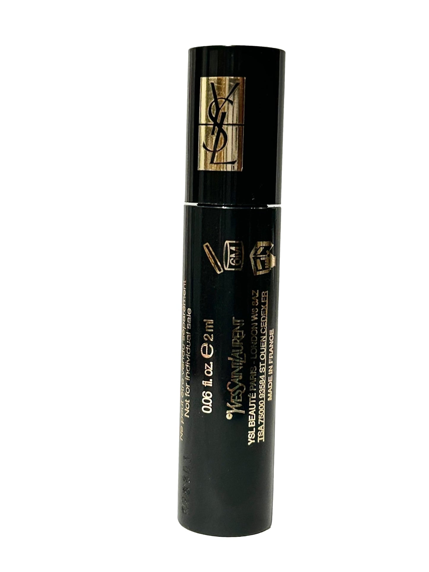 Yves Saint Laurent YSL Mascara Volume Effet Radical Noir Black 2 ML 0.06 FL OZ - MINI/SMALL/TRAVEL SIZE (NO BOX)