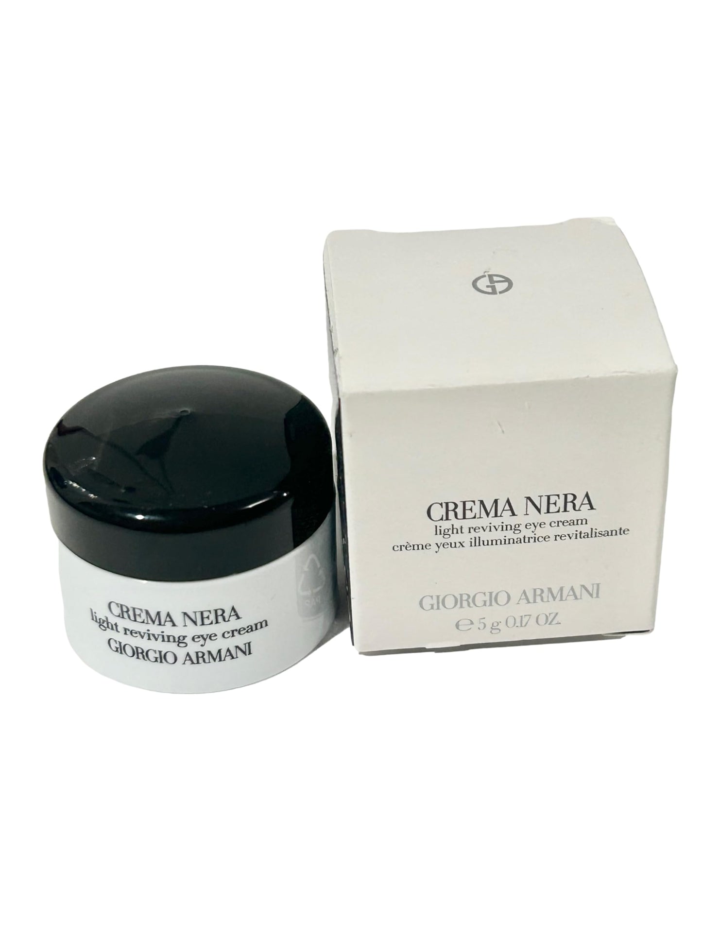 GIORGIO ARMANI LIGHT REVIVING EYE CREAM Mini Travel Size 5 ml / 0.17 fl oz. (NOTE THIS IS SMALL) - 9834