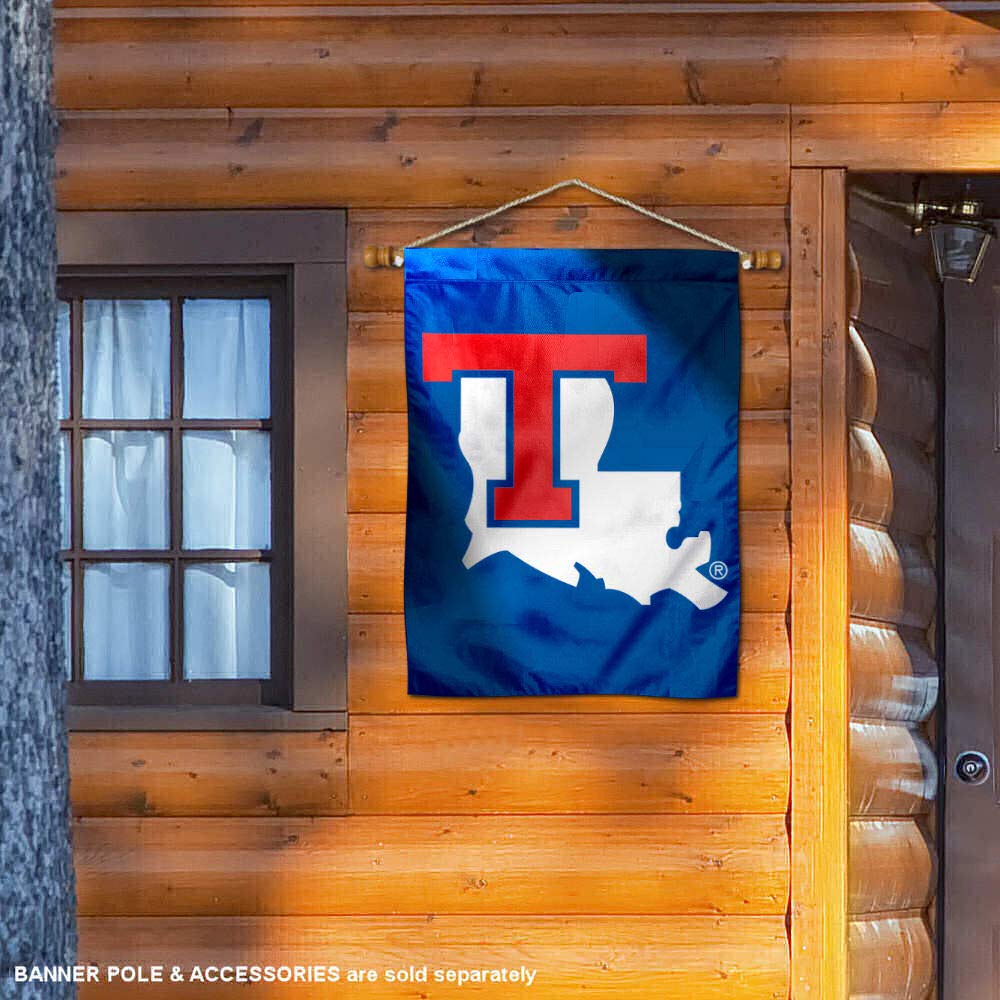 College Flags & Banners Co. Louisiana Tech Banner House Flag