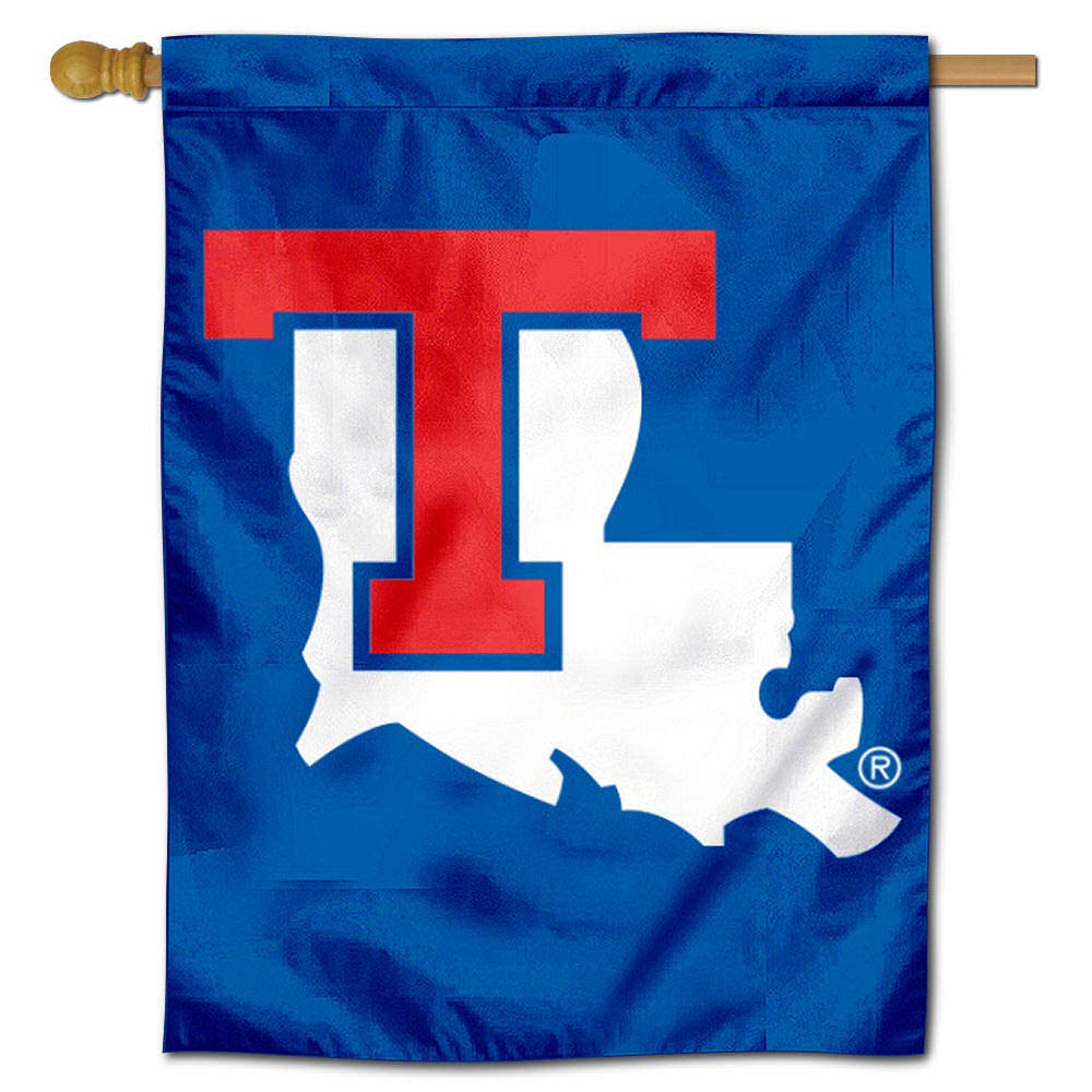 College Flags & Banners Co. Louisiana Tech Banner House Flag
