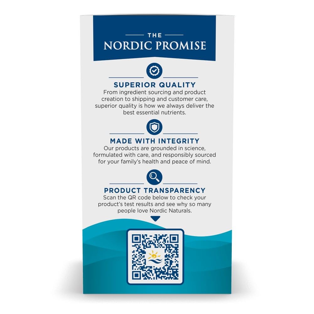 Nordic Naturals Ultimate Omega, Lemon Flavor - 180 Soft Gels - 1280 mg Omega-3 - High-Potency Fish Oil with EPA & DHA - Promotes Brain & Heart Health - Non-GMO - 90 Servings