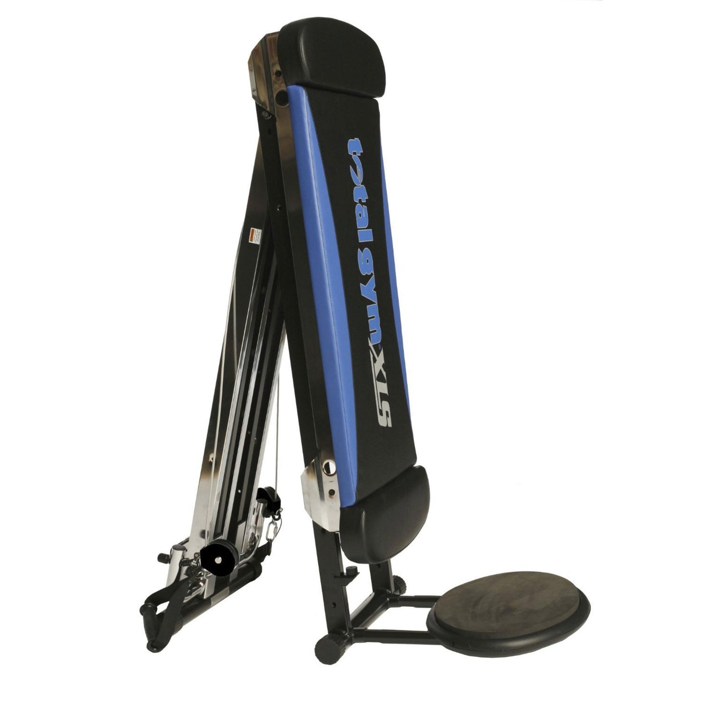 Total Gym Home Gym Workout Machine Equipment Set w/ Squat Stand, Leg Pull, & 2 Ankle Cuffs
