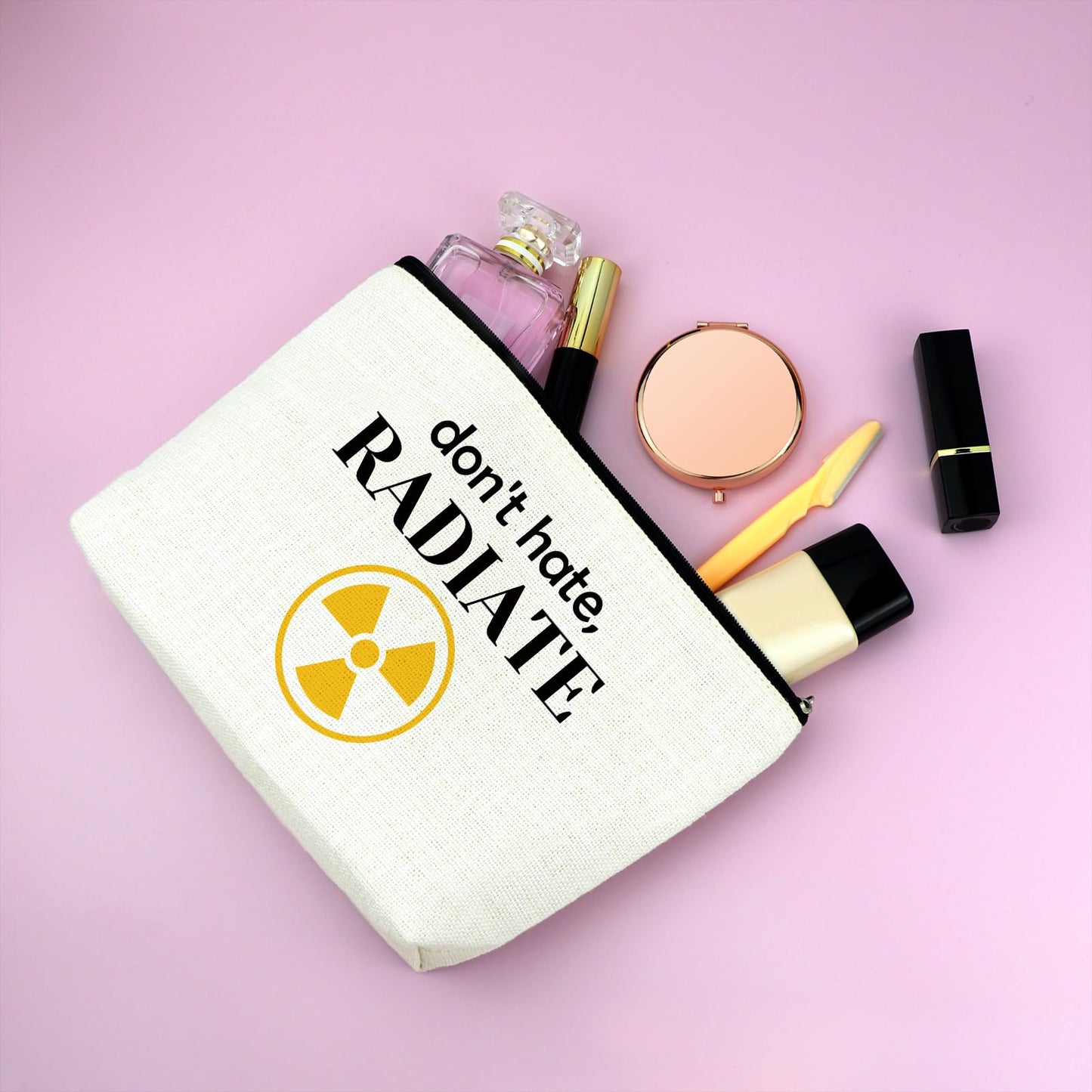 Mxrymvu Radiology Tech Gifts Makeup Bag College Graduation Gifts for Women Teacher Cosmetic Bag X Ray Tech Funny Gifts Zipper Pouch Radiology Student Gifts Radiology Technician Gifts Travel Bag