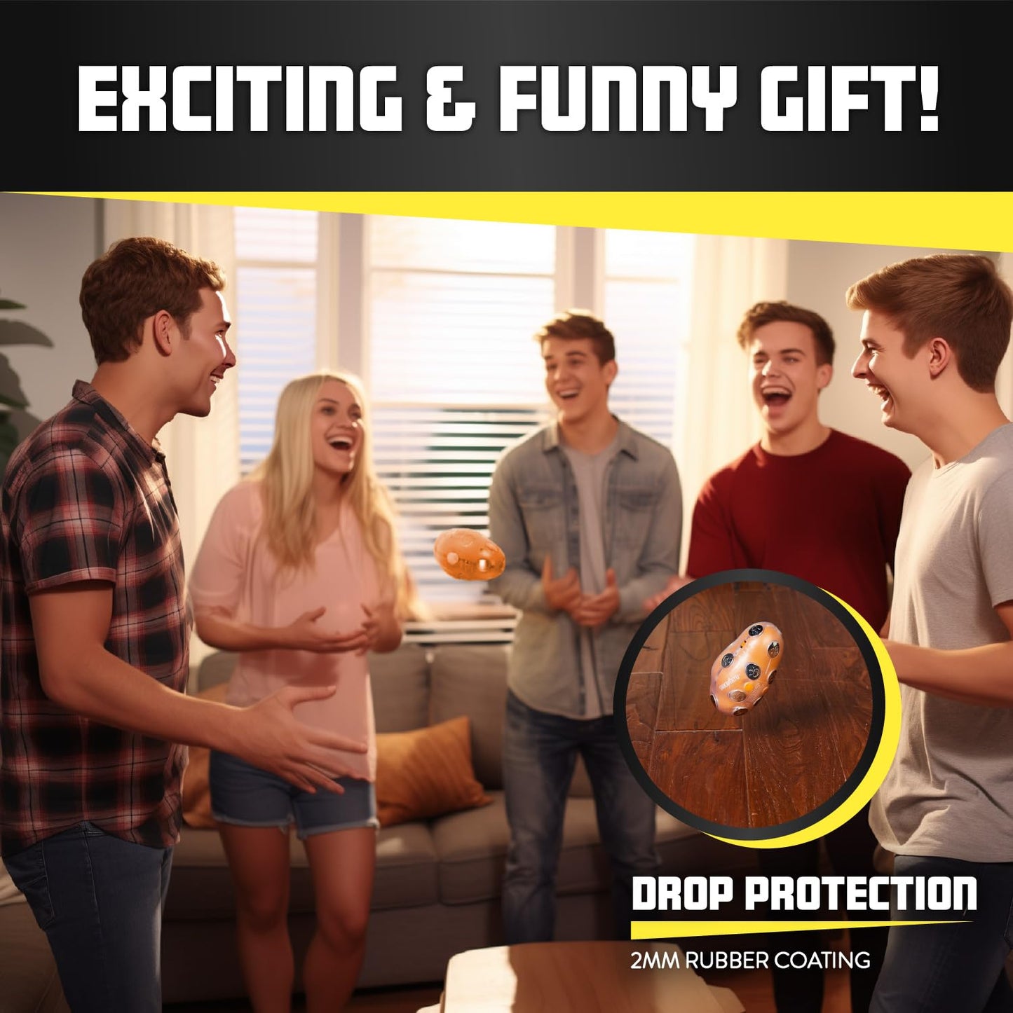Squirrel Products Shocktato Party Game, the Hilariously Funny Game of Shocking Potato, Fun Party Games for Teens