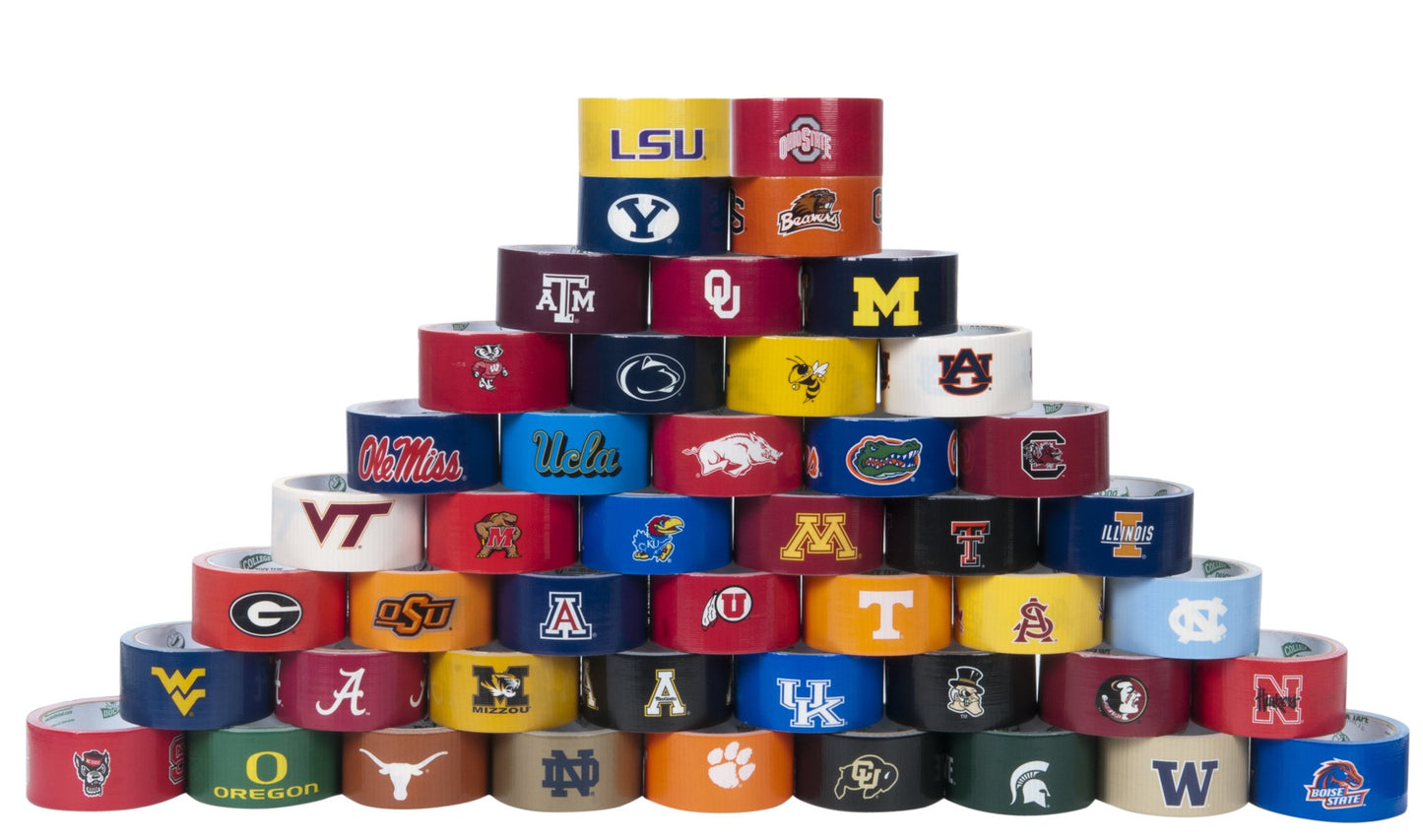 Duck Brand 240292 Texas Tech University College Logo Duct Tape, 1.88-Inch by 10 Yards, Single Roll
