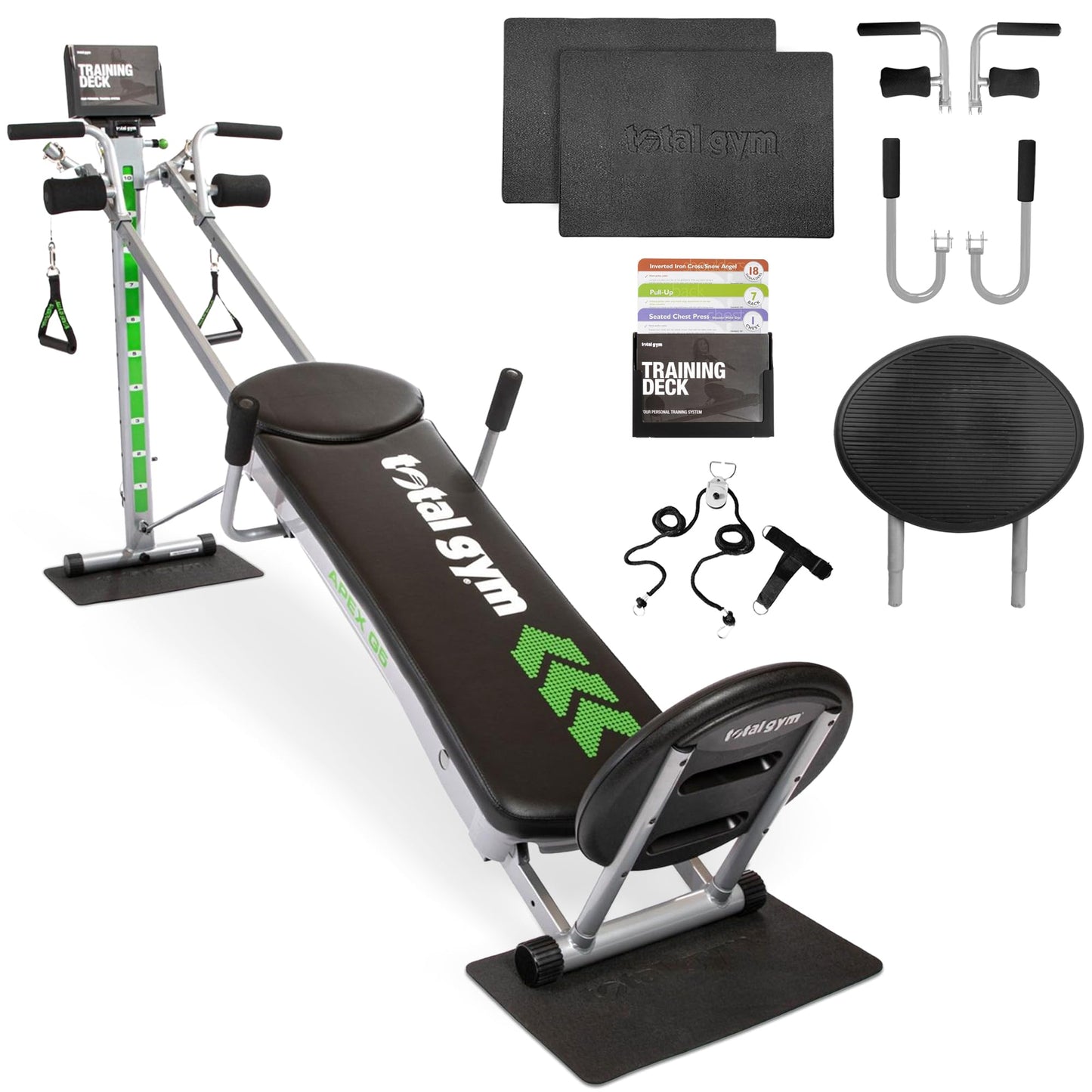 Total Gym APEX G5 Indoor Home Fitness Incline Weight Trainer with 10 Resistance Levels - Workout Machine Equipment for Abs, Legs, Shoulder, Arms and Back