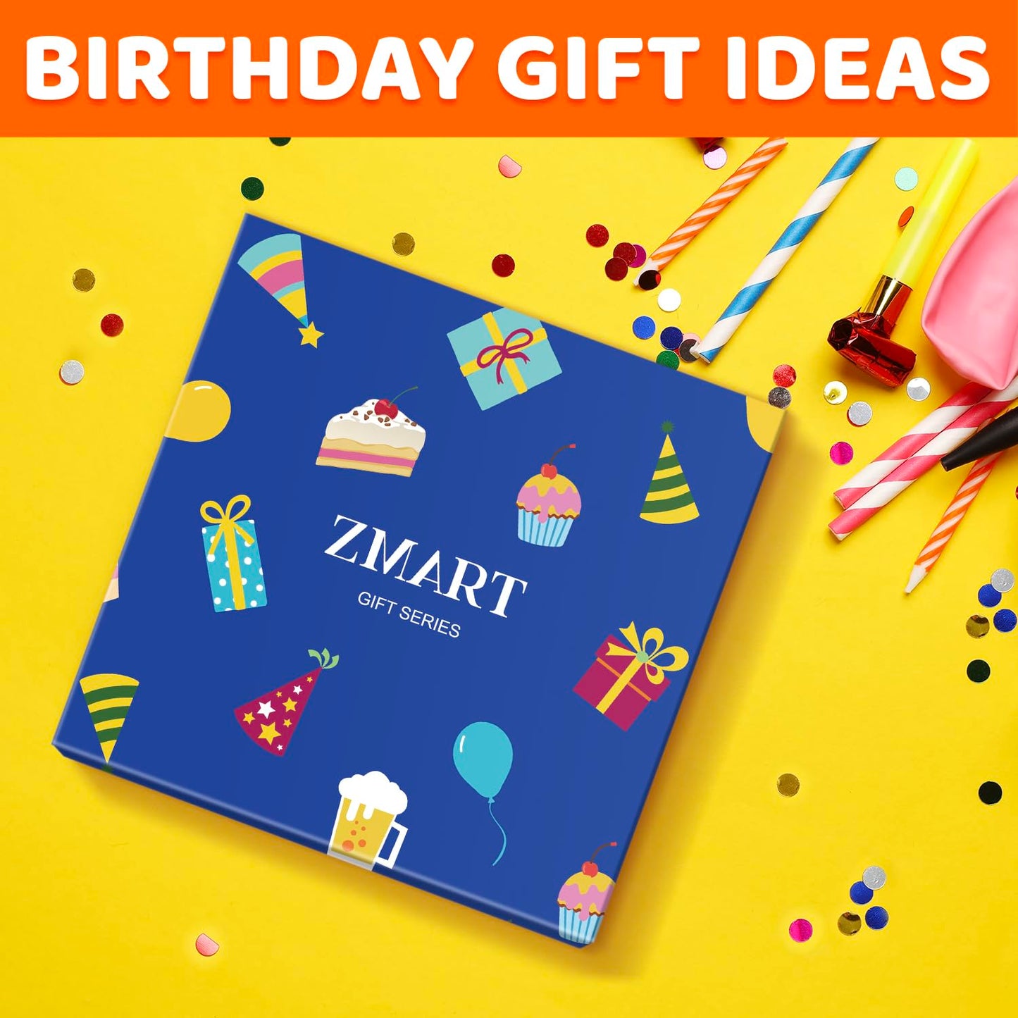 Zmart 6th Birthday Gifts for Boys - Socks for Boys Girls Age 6, Presents for 6 Year Olds, 6 Year Old Boy Gift Ideas, Blue