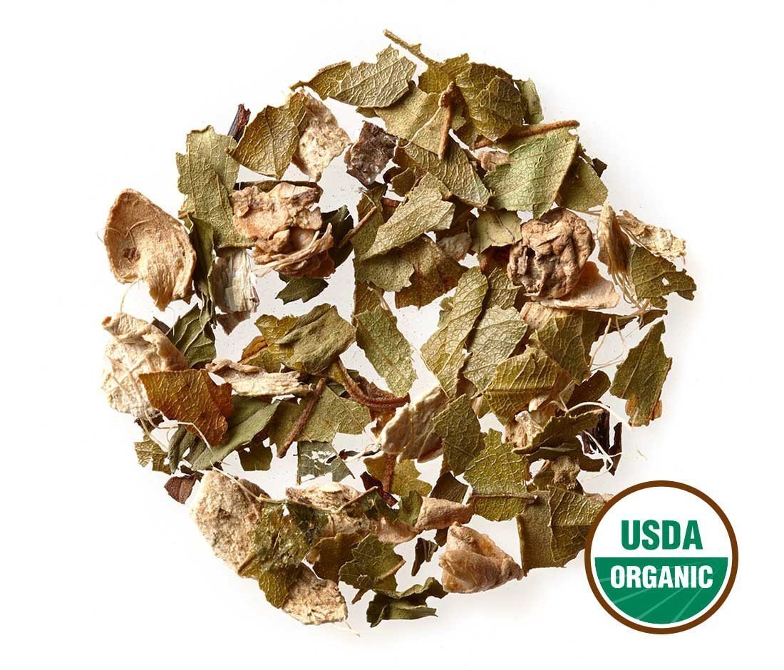 Golden Moon Organic Herbal Detox Tea - Loose Leaf, Non GMO - Travel Tin (36 Servings)