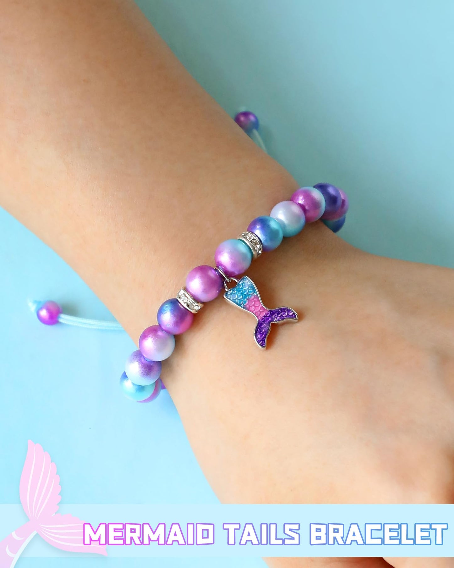 ORISPRE 6 Year Old Girl Birthday Gift, Mermaid Birthday Decorations Gifts for 6 Year Old Girl Best Presents, Mermaid Party Favors