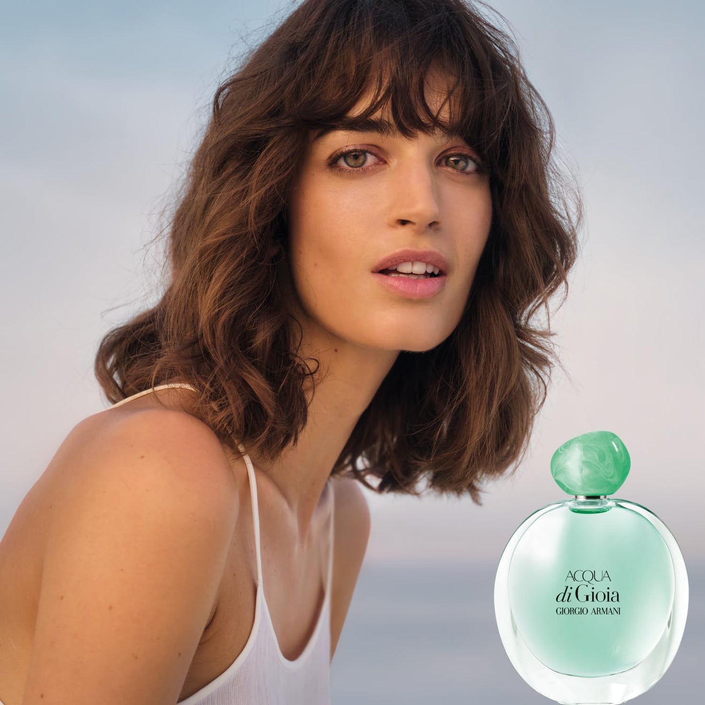 Armani Beauty – Acqua di Gioia – Eau de Parfum – Floral Fruity Fragance for Women – Primofiore Lemon, Water Jasmin, Cedarwood Notes - 3.4 Fl Oz