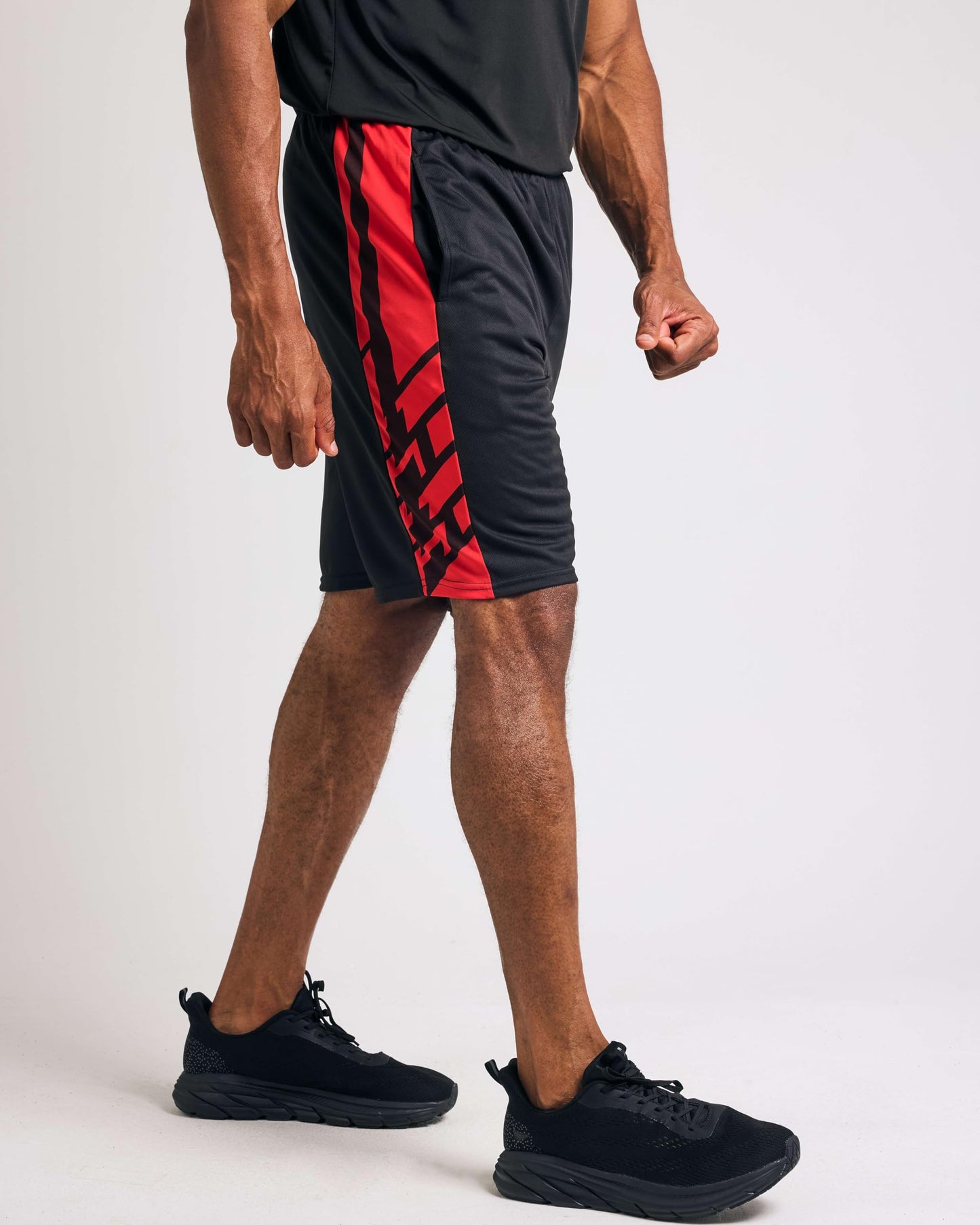 Real Essentials Mens Mesh Shorts Active Wear Athletic Short Men Basketball Pockets Workout Gym Soccer Running Summer Fitness Quick Dry Casual Clothes Sport Training Hiking, Set 2, M, Pack of 5