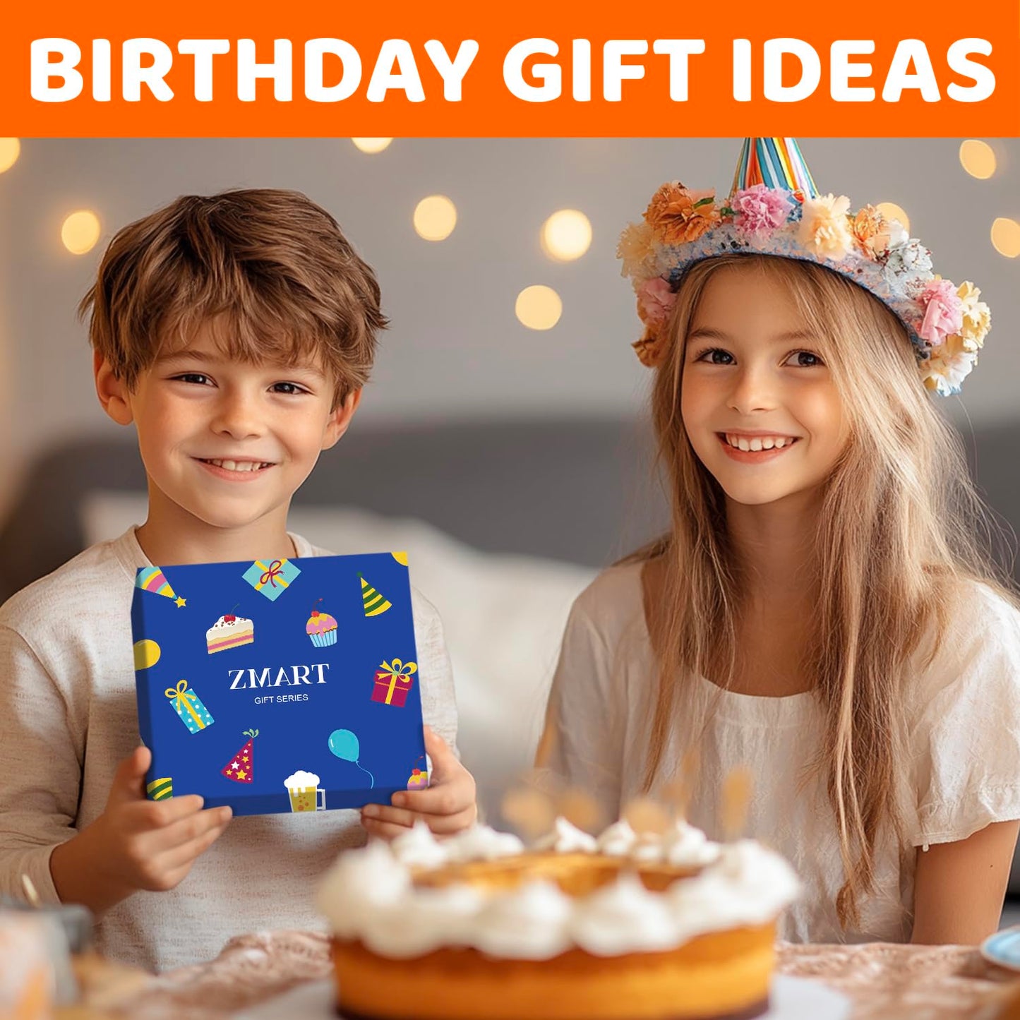 Zmart 6th Birthday Gifts for Boys - Socks for Boys Girls Age 6, Presents for 6 Year Olds, 6 Year Old Boy Gift Ideas, Blue