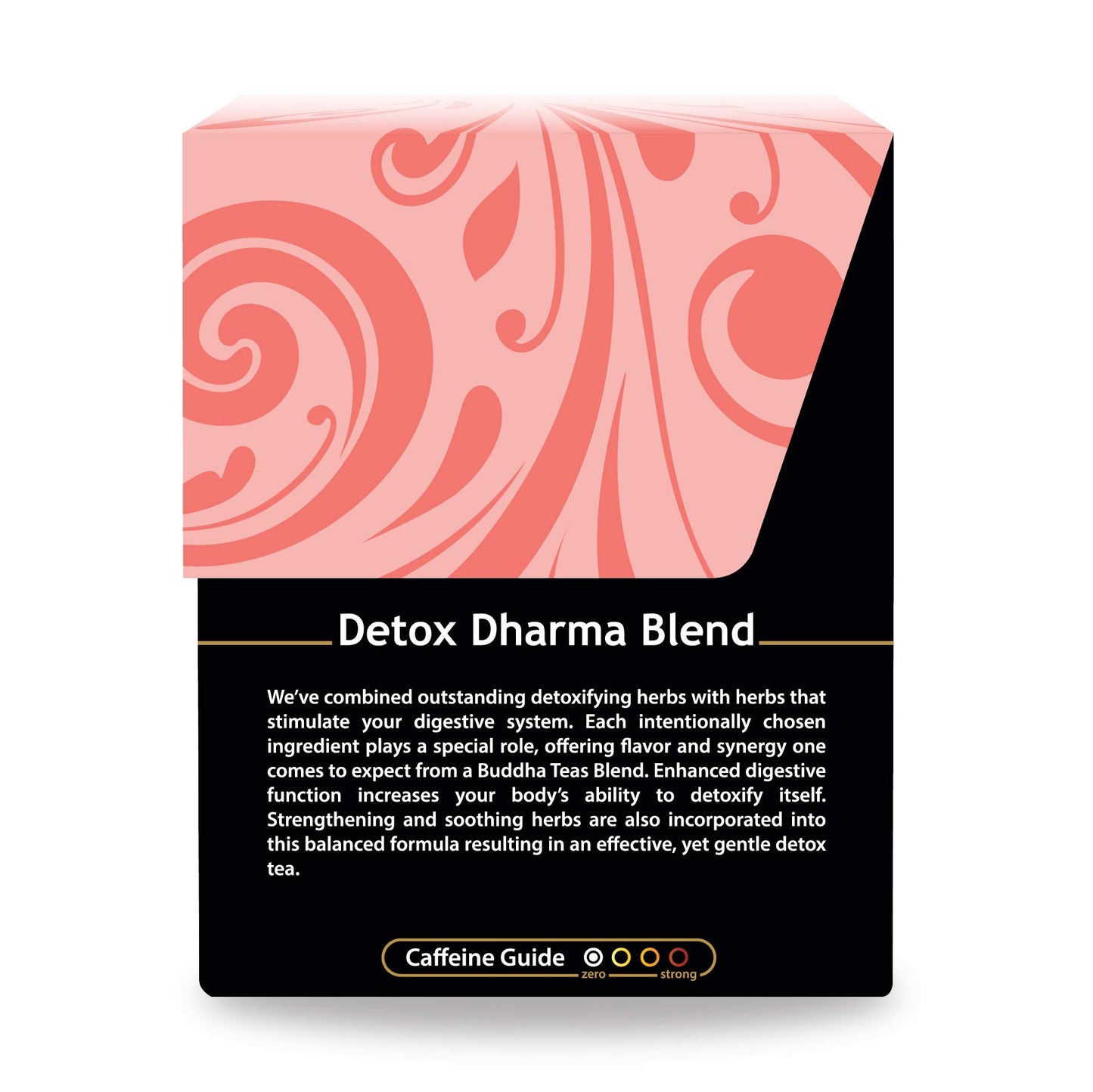 Buddha Teas Organic Detox Dharma Blend - OU Kosher, USDA Organic, CCOF Organic, 18 Bleach-Free Tea Bags