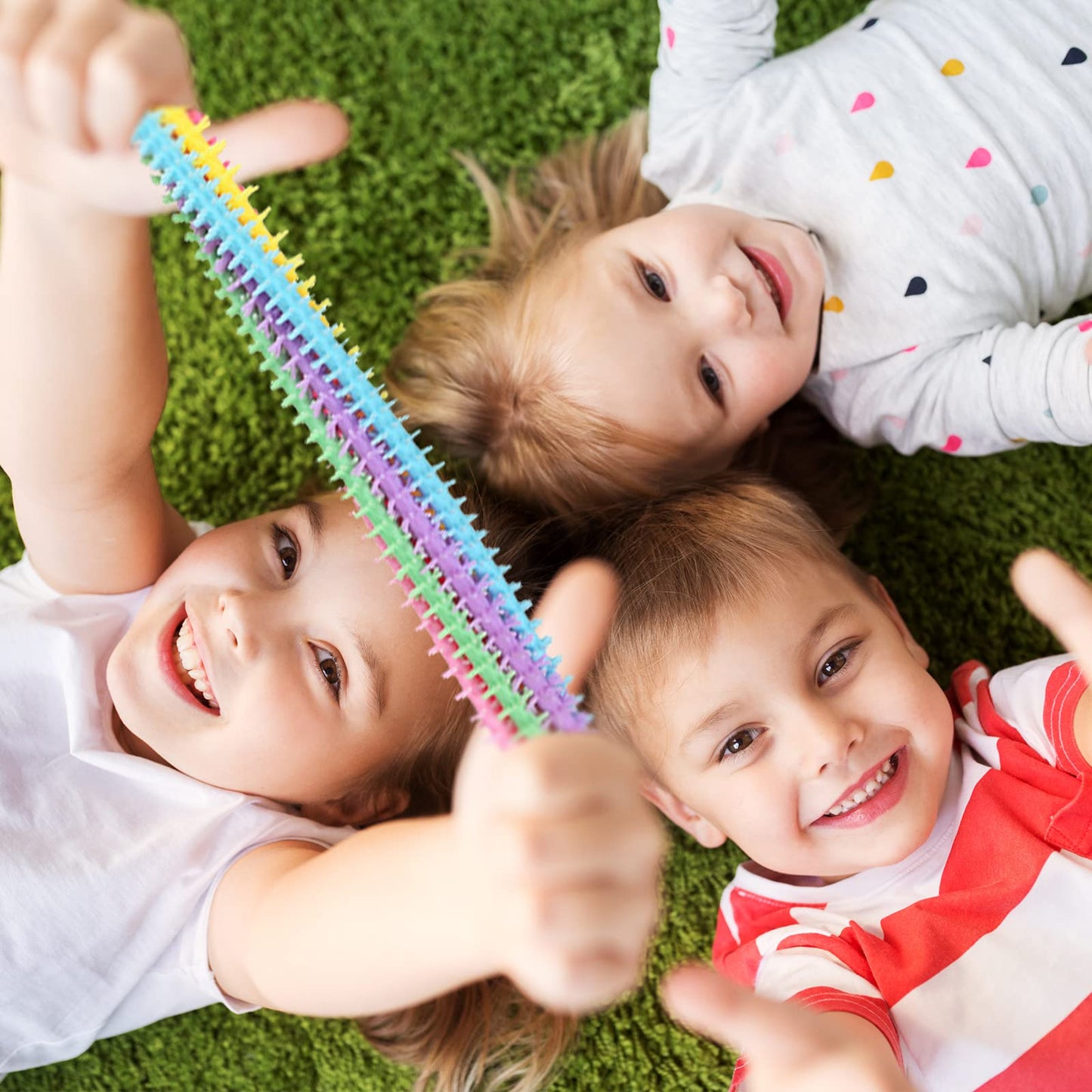 20 PCS Stretchy Fidget Toy,Colorful Stretchy Strings Fidget Toy,Sensory Fidget Worm Stretch Toys for Children's Day Gift,Kids,Adults,Boys,Girls,Stress Relief,Calming and Relaxing Present