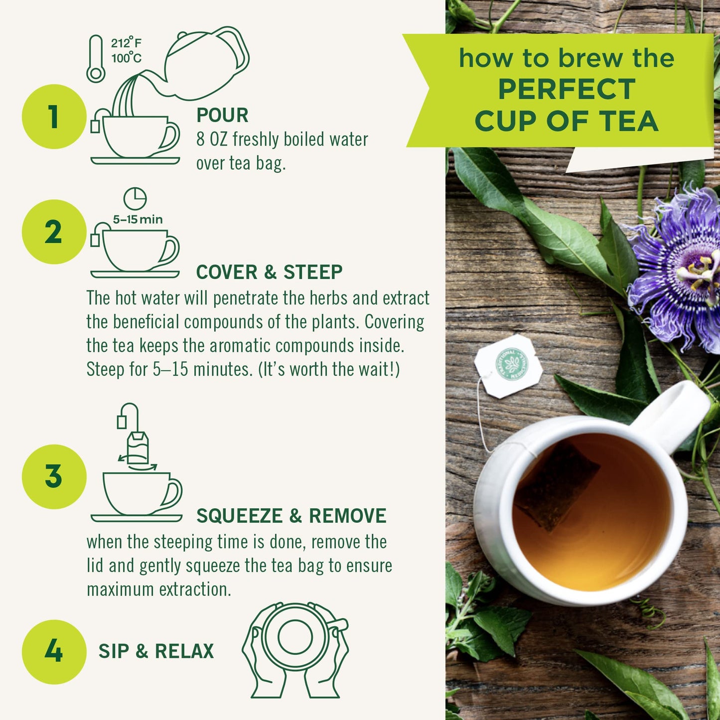 Traditional Medicinals Tea, Organic Everyday Detox Lemon, Supports Healthy Skin & Liver Function, Detox, 16 Tea Bags