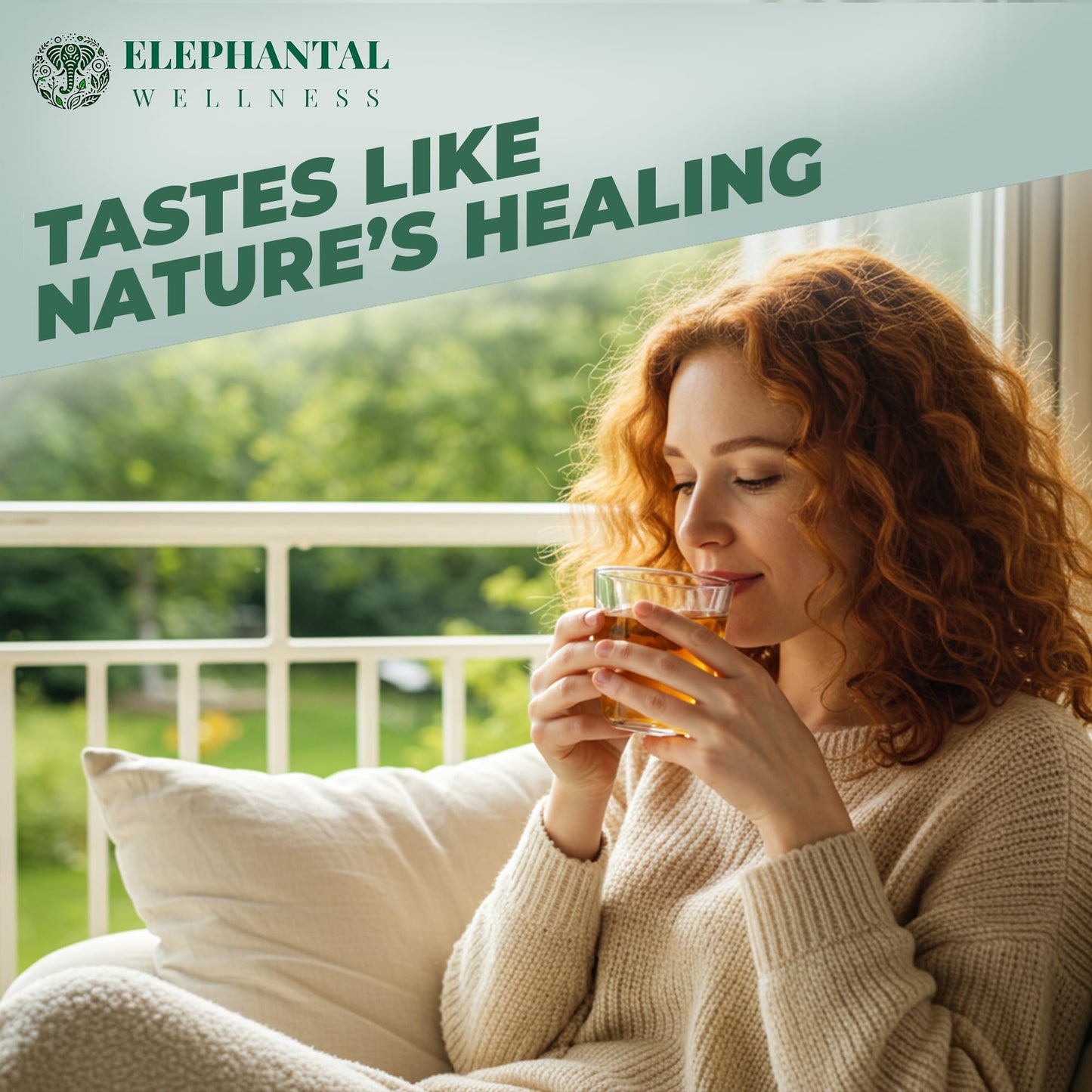Elephantal Wellness Detox Tea – Loose Leaf Herbal Tea for Liver, Kidney and Blood, Digestion Support with Milk Thistle, Dandelion Root Tea, Ginger, Nettle & Burdock Root - 4oz, 40 Servings