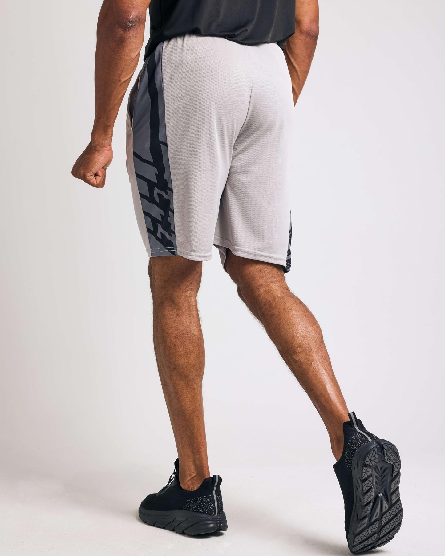 Real Essentials Mens Mesh Shorts Active Wear Athletic Short Men Basketball Pockets Workout Gym Soccer Running Summer Fitness Quick Dry Casual Clothes Sport Training Hiking, Set 2, M, Pack of 5