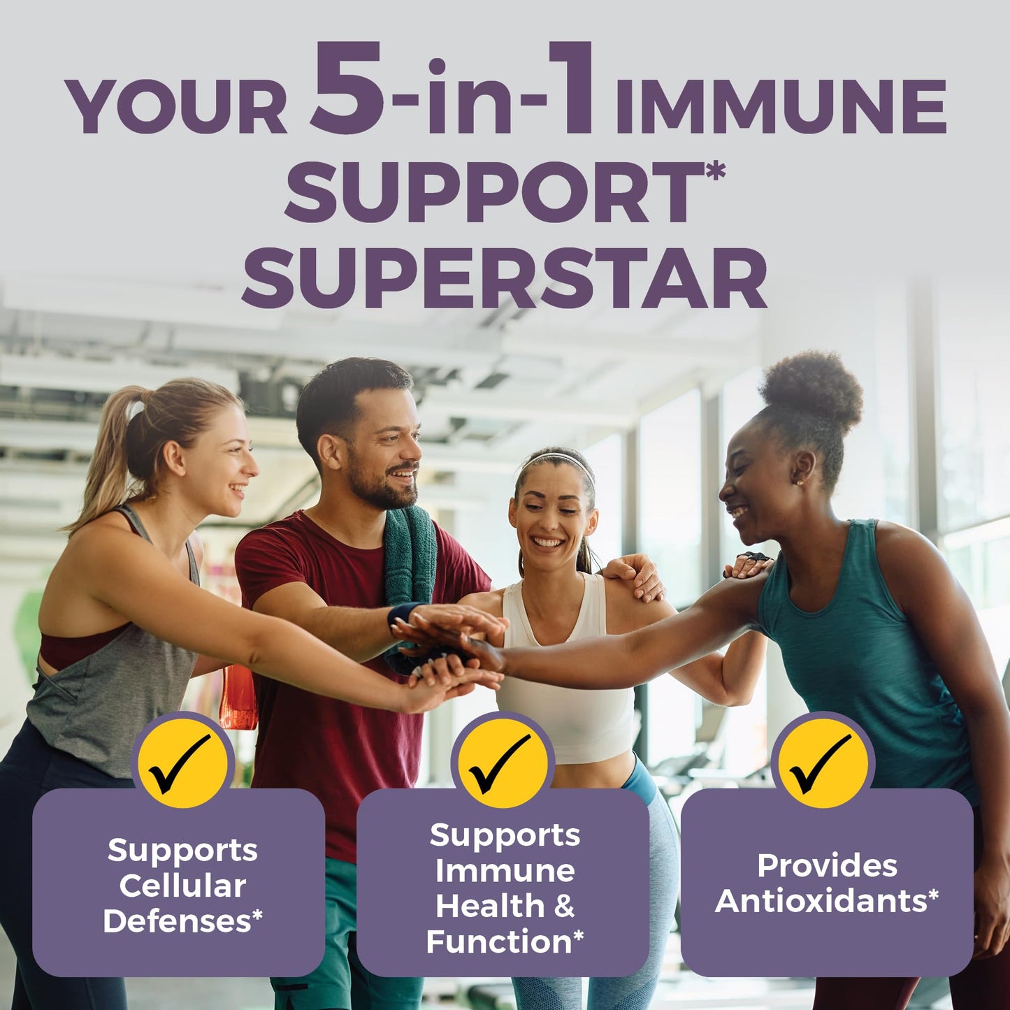 Viva Naturals Elderberry with Vitamin C and Zinc for Adults - 5 in 1 Sambucus Black Elderberry Capsules with Vitamin D3 5000 IU Immunity Supplement, Sambucus Elderberry Immune Support Supplement