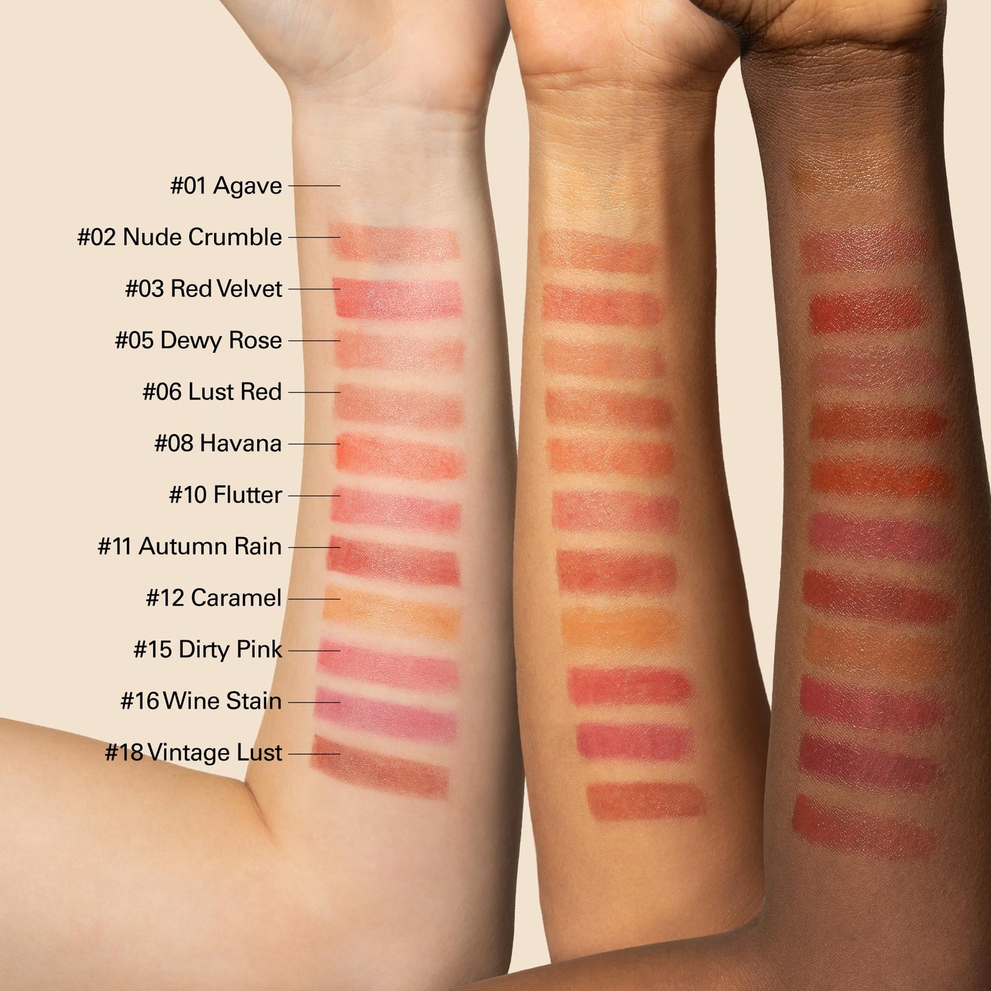 Melixir Vegan Lip Butter #02 Nude Crumble(Tinted) (+11 more colors), Bee Free, Petrolatum Free, Deep Nourishing Plant-Based Vegan Chapstick, Lip Balm for Dry, Cracked and Chapped Lips
