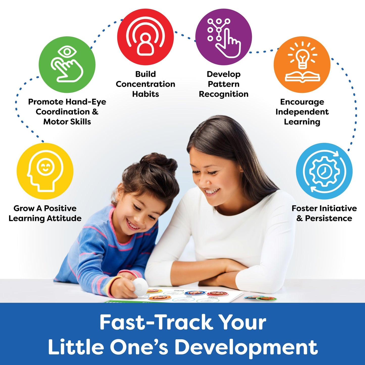 Montessori Preschool Busy Book for Toddlers Ages 3 and Up - Preassembled - Preschool Learning Activities Homeschool Montessori Toys - Easter Gifts for 3 Year Old Boys - 4 Year Old Girl Birthday Gifts