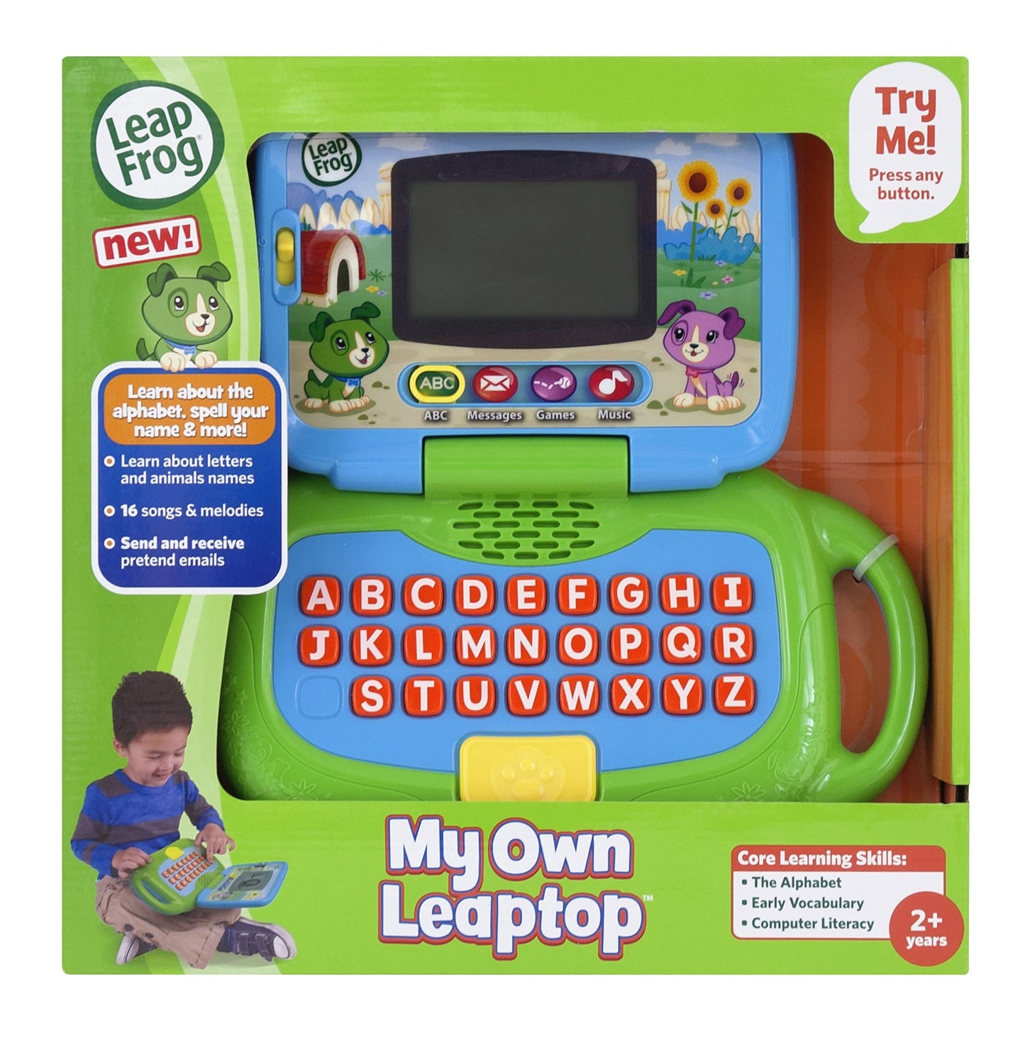 LeapFrog My Own Leaptop, green