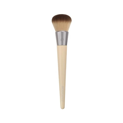 EcoTools Blending Face Makeup Brush, For Liquid & Cream Foundation, Bronzer, & Blush, Multipurpose Makeup Brush, Dense, Synthetic Bristles, Eco Friendly, Cruelty-Free & Vegan, 1 Count